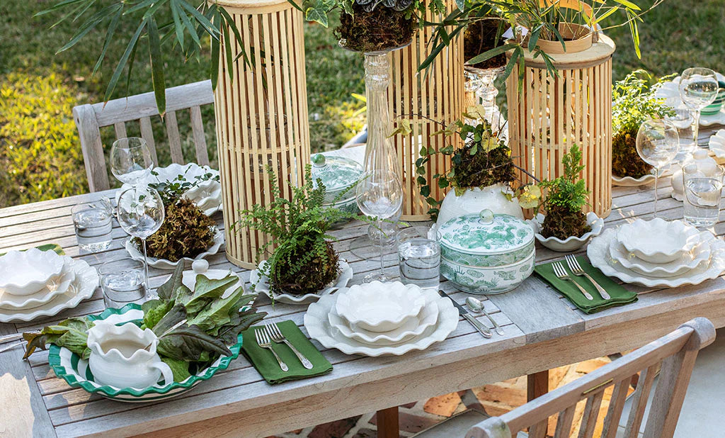 Tableware, table decorations and accessories