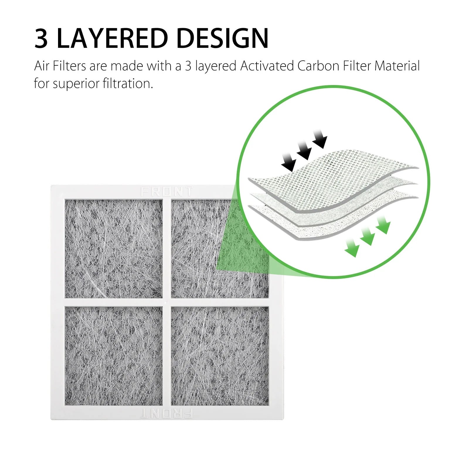 LG LT120F Refrigerator Air Filter - Boske.store