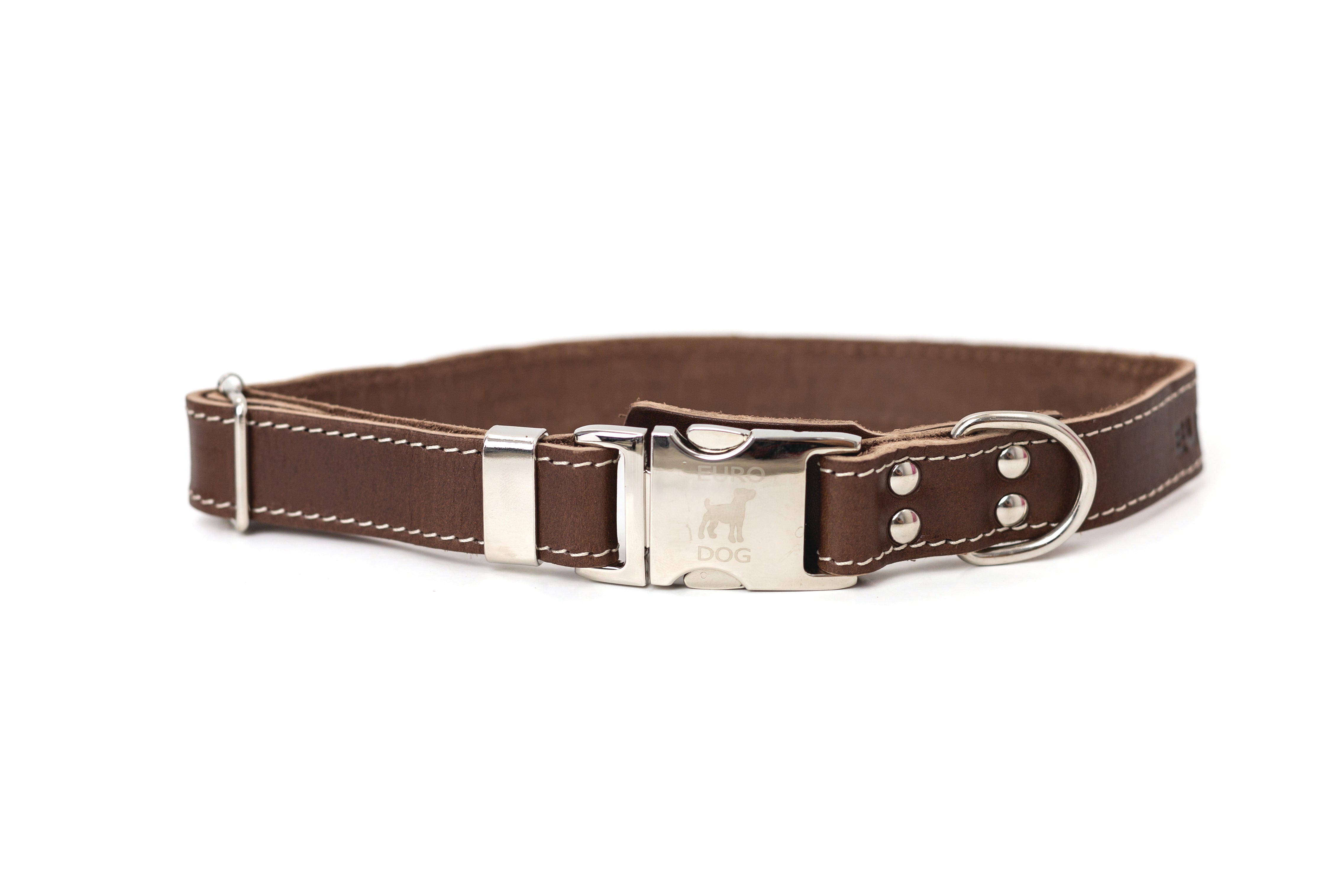 Quick - Release Style Leather Collar and Leash Set - Boske.store