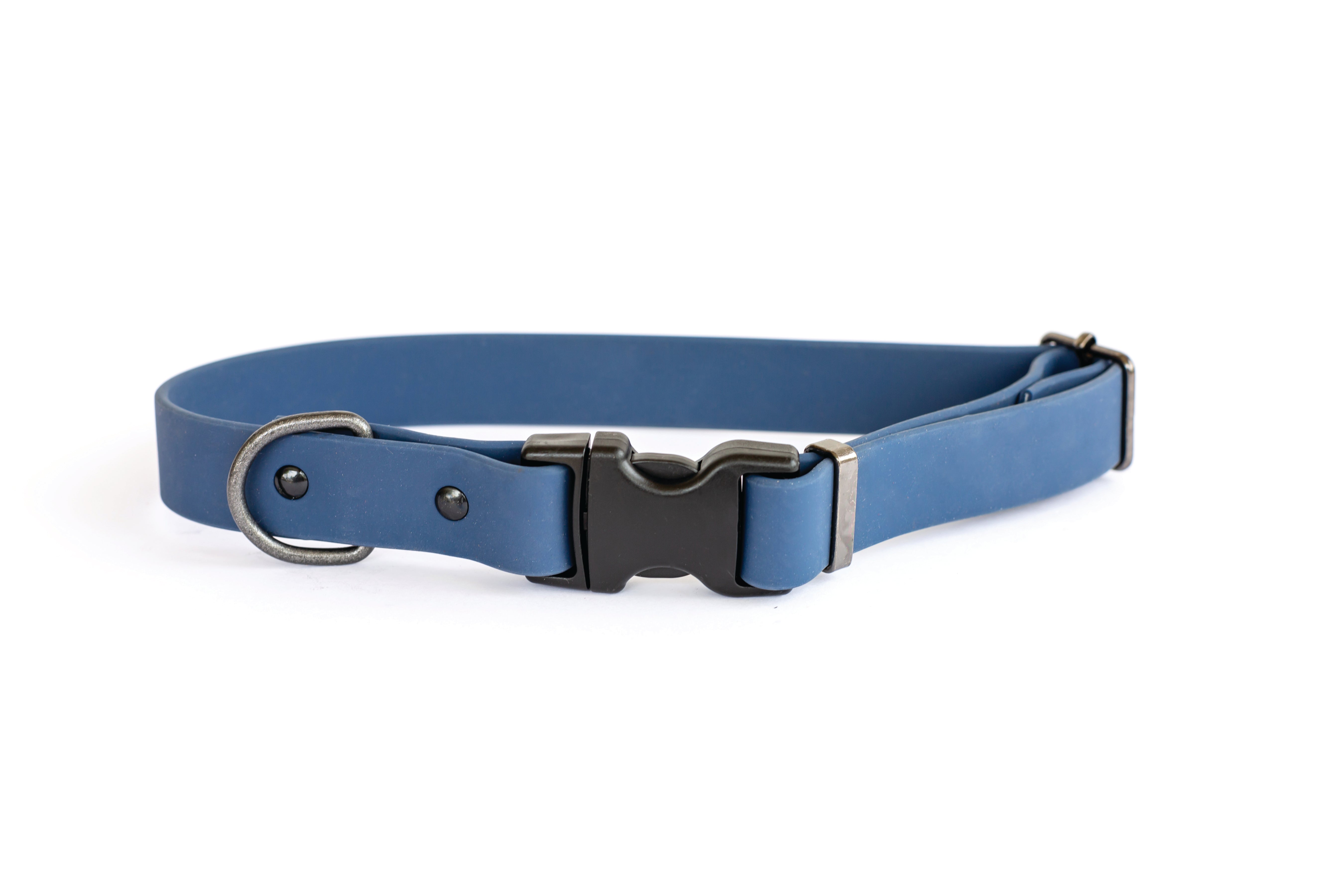 Waterproof Blue Jeans Super Soft PVC Dog Collar - Boske.store