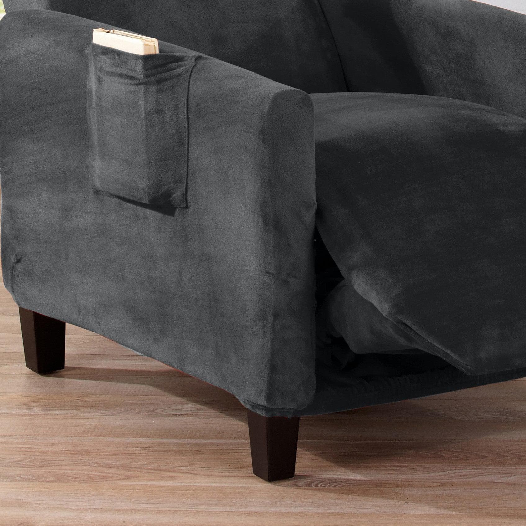 Velvet Stretch Slipcover - Gale Collection - Boske.store
