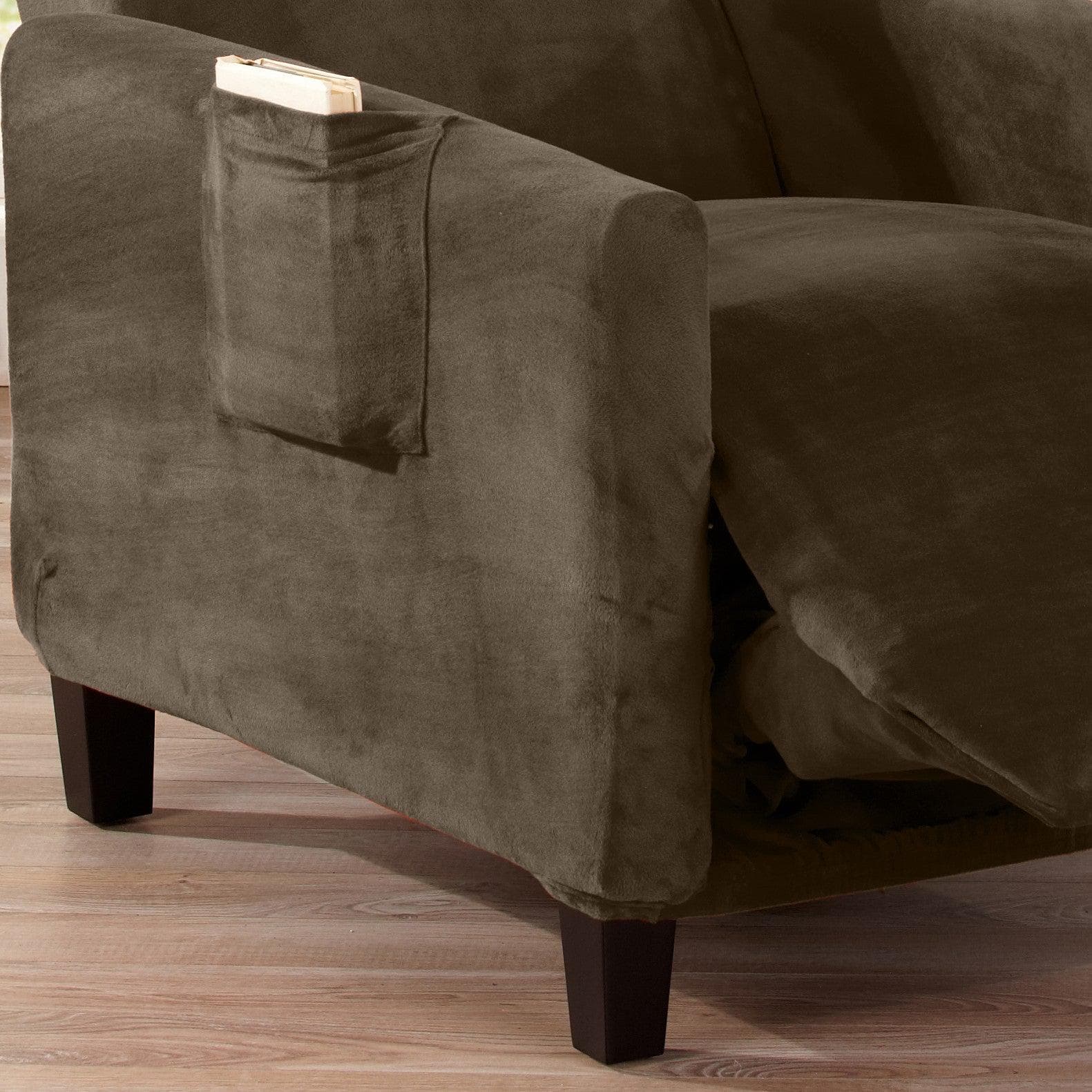 Velvet Stretch Slipcover - Gale Collection - Boske.store