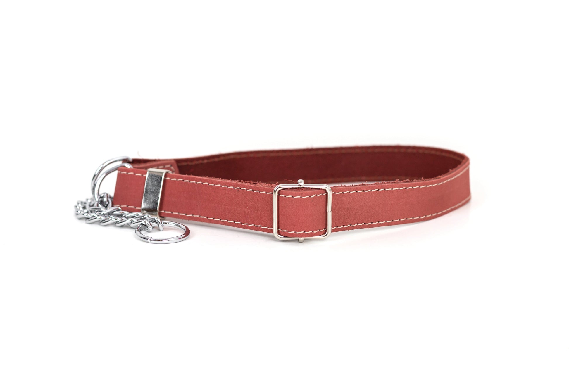 Martingale Coral Reef Leather Dog Collar - Boske.store