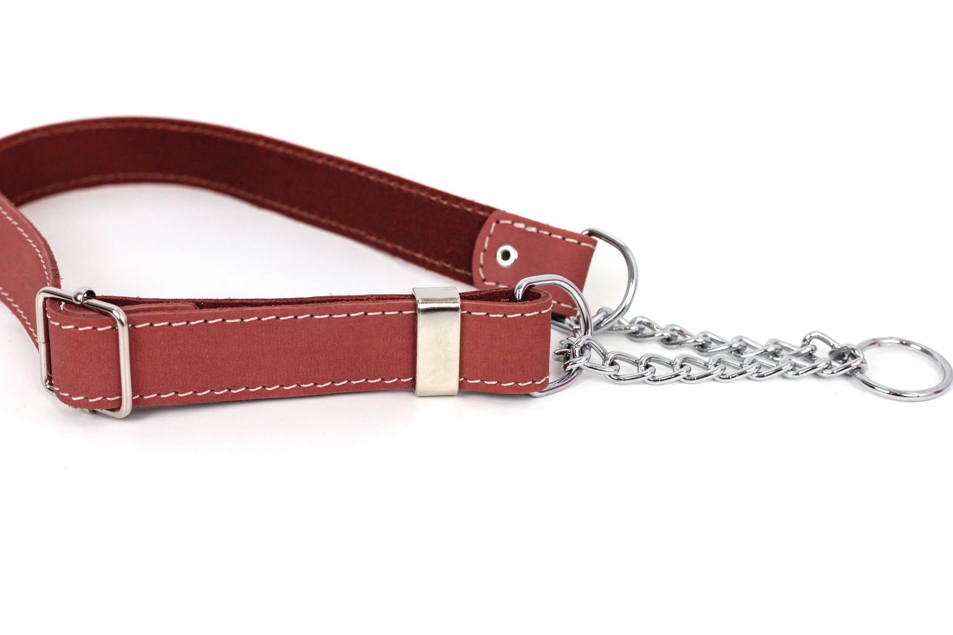 Martingale Coral Reef Leather Dog Collar - Boske.store