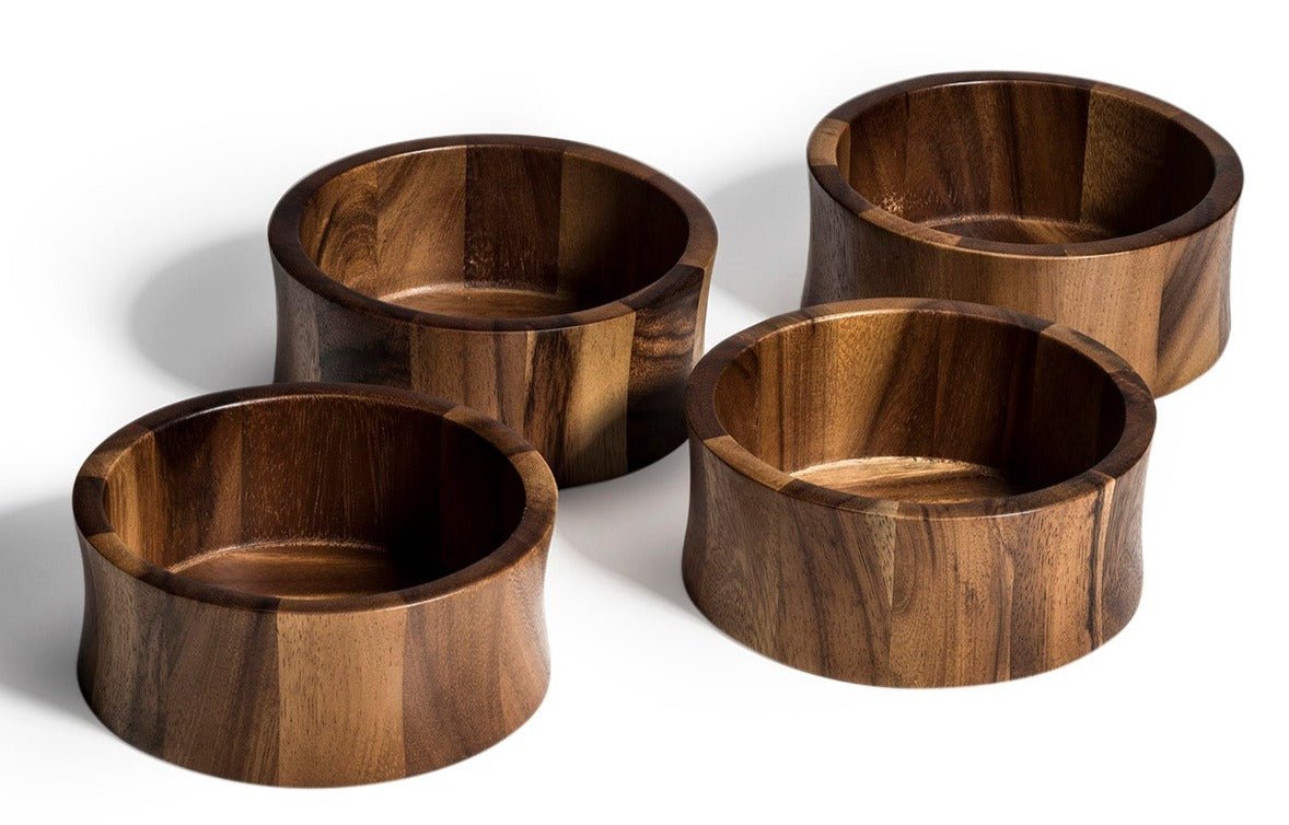 Individual Salad Bowl x 4 - 328A4 - Boske.store