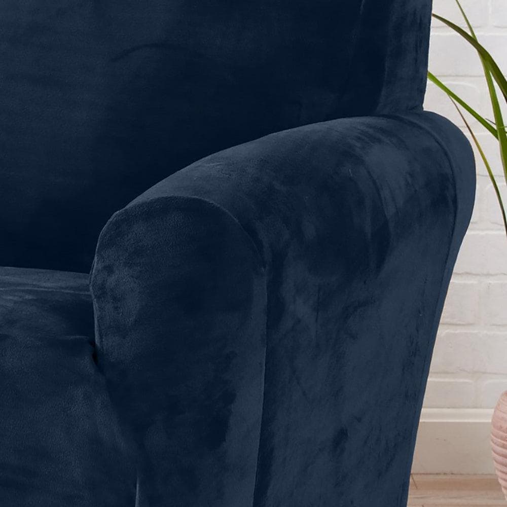 Velvet Stretch Slipcover - Gale Collection - Boske.store