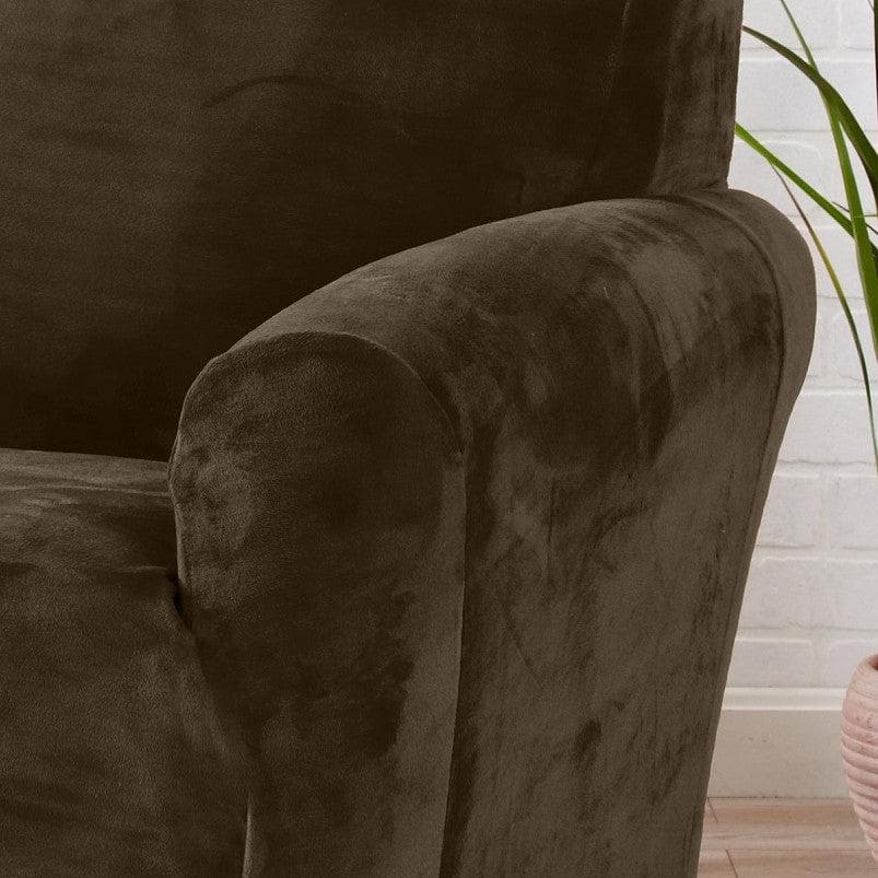 Velvet Stretch Slipcover - Gale Collection - Boske.store