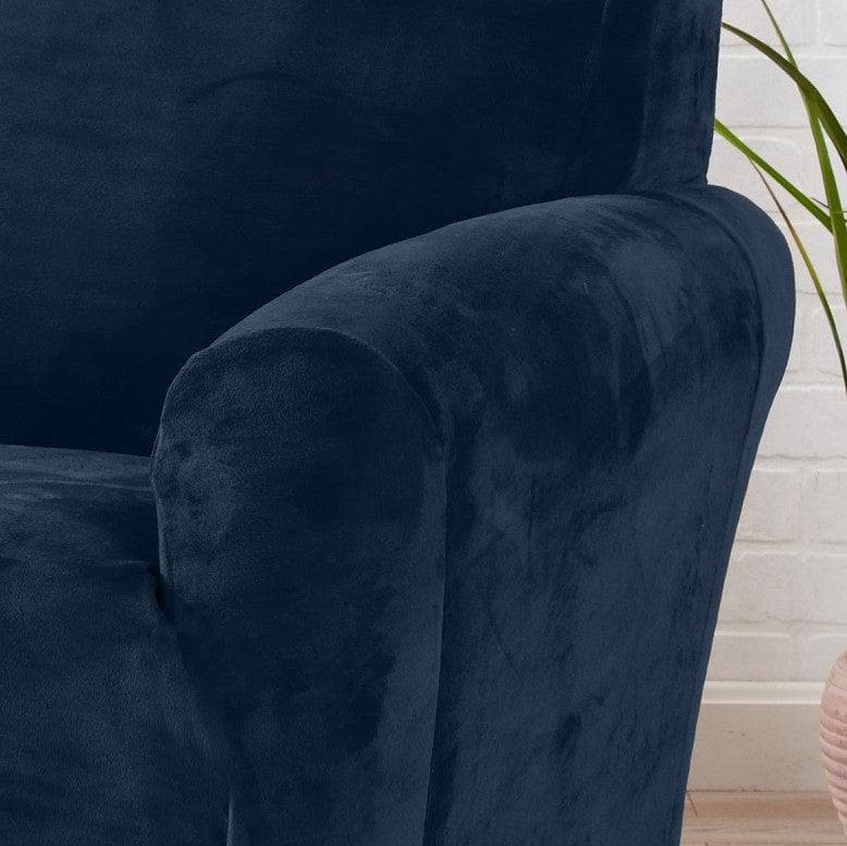 Velvet Stretch Slipcover - Gale Collection - Boske.store