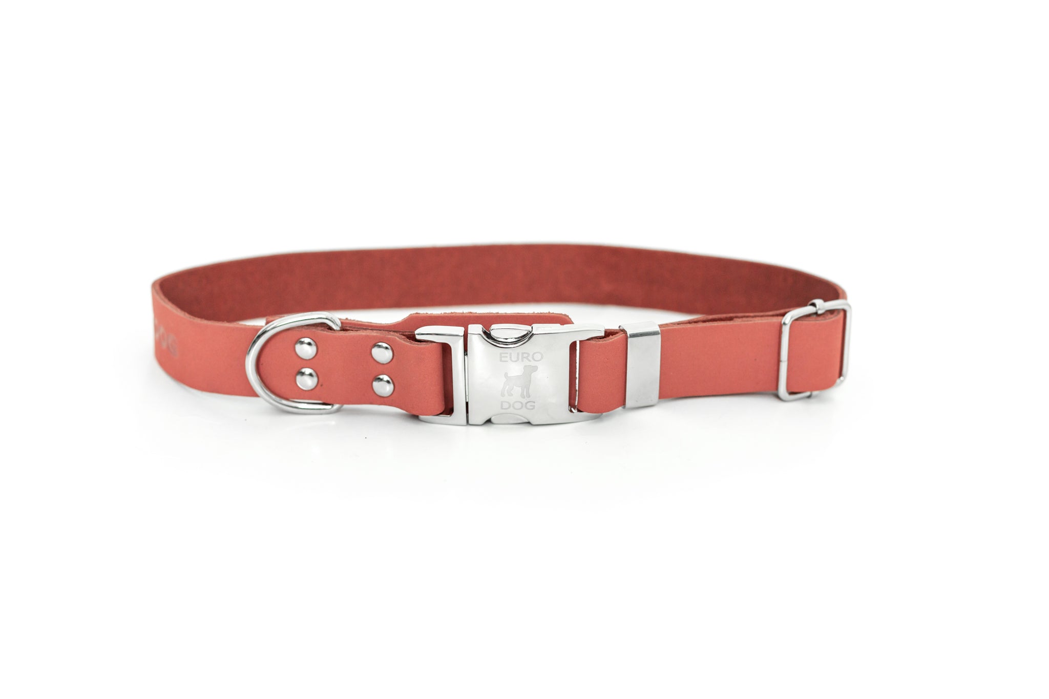 Modern Style Quick - Release Coral Reef Leather Dog Collar - Boske.store