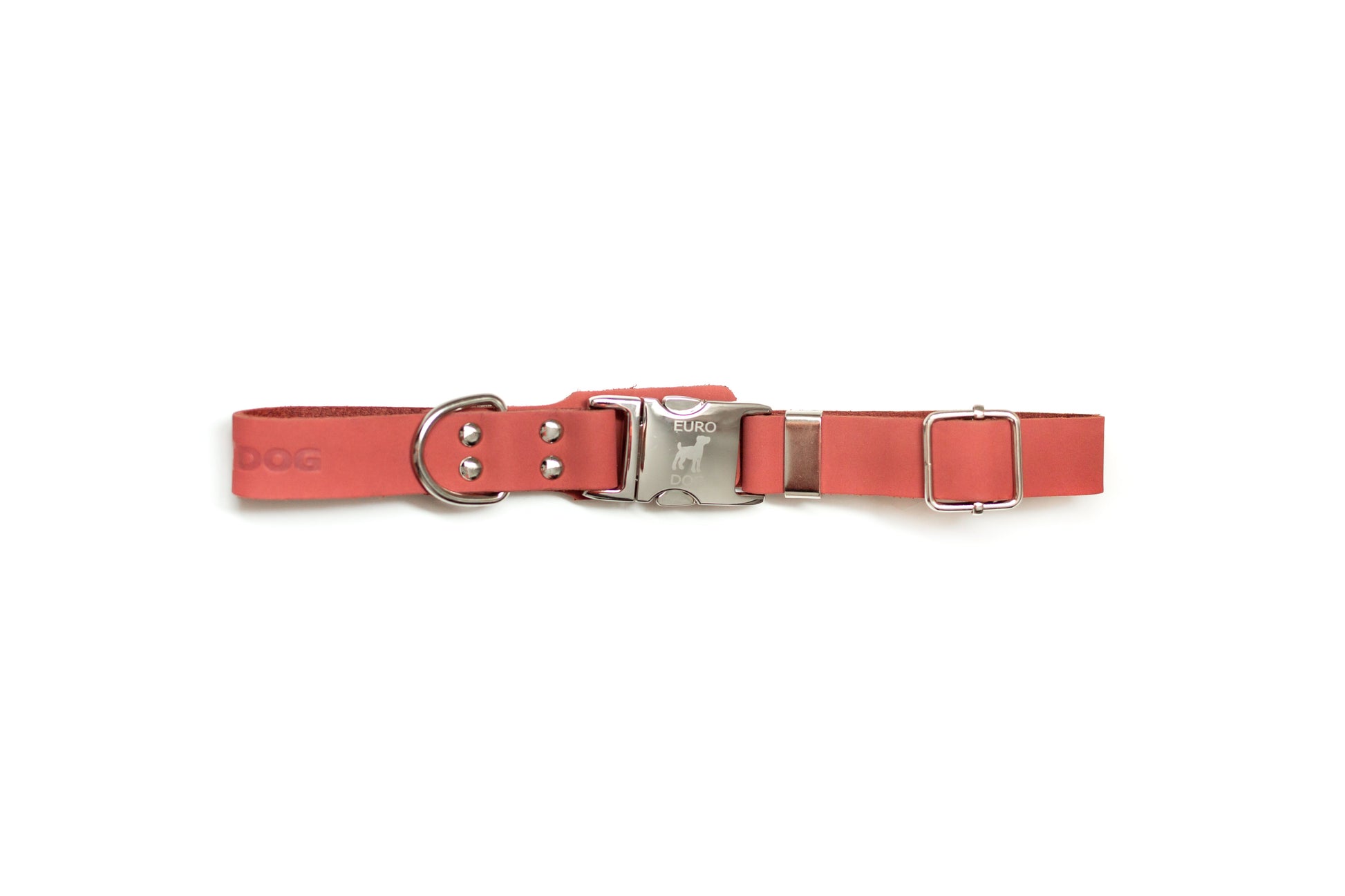Modern Style Quick - Release Coral Reef Leather Dog Collar - Boske.store
