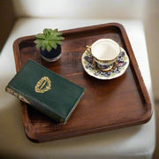 Square Serving Tray - 15" - Solid Bottom - Boske.store