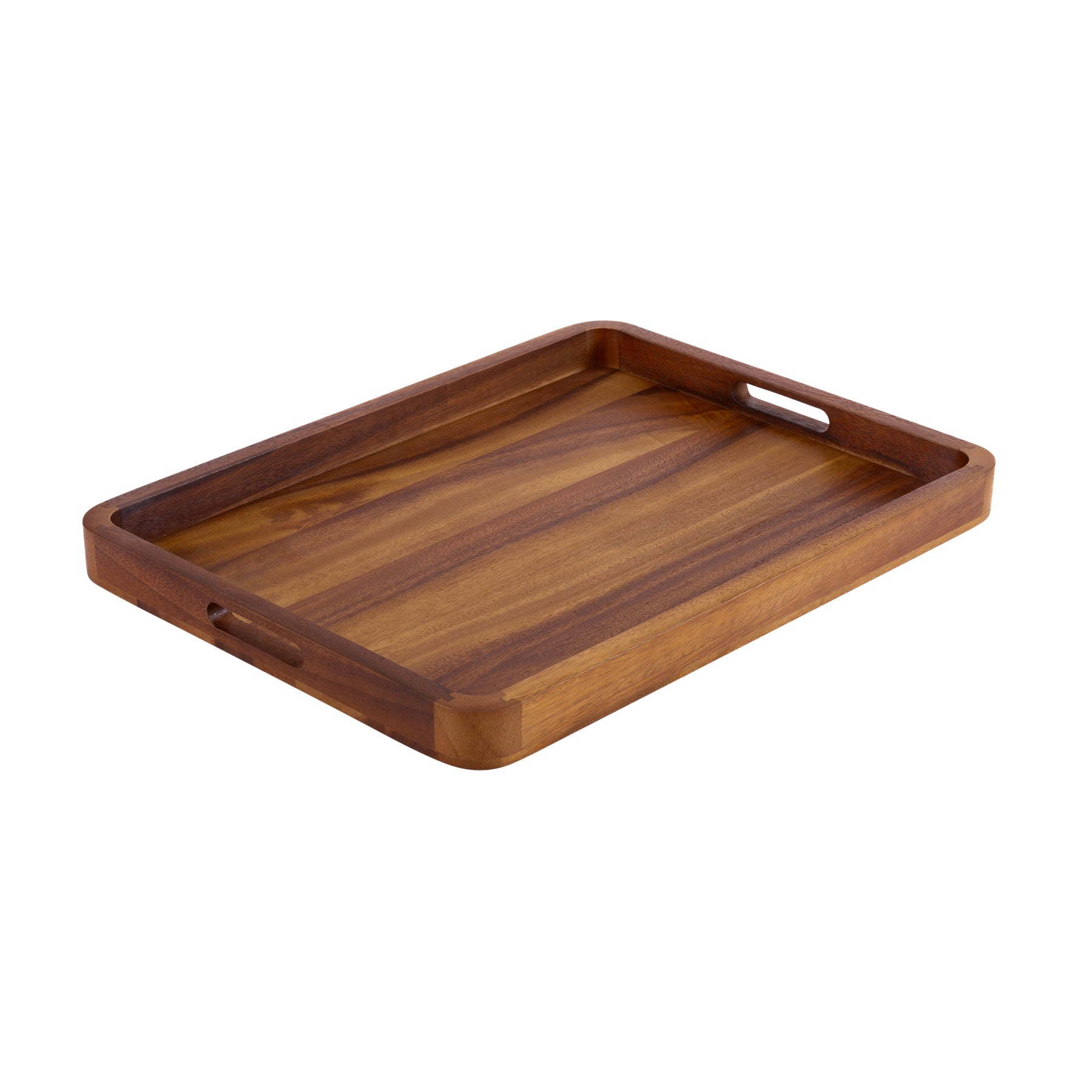 Large Rectangular Serving Tray - Solid Bottom - Boske.store