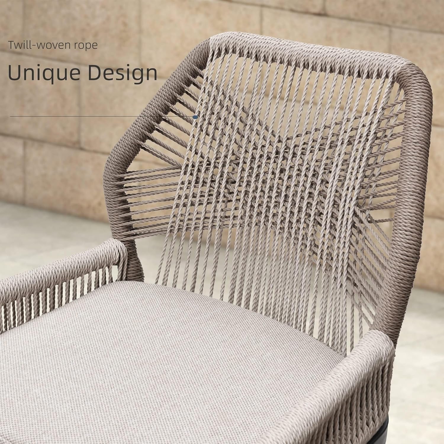 Counter Height Rattan Bar Stools Set Of 4 With Back