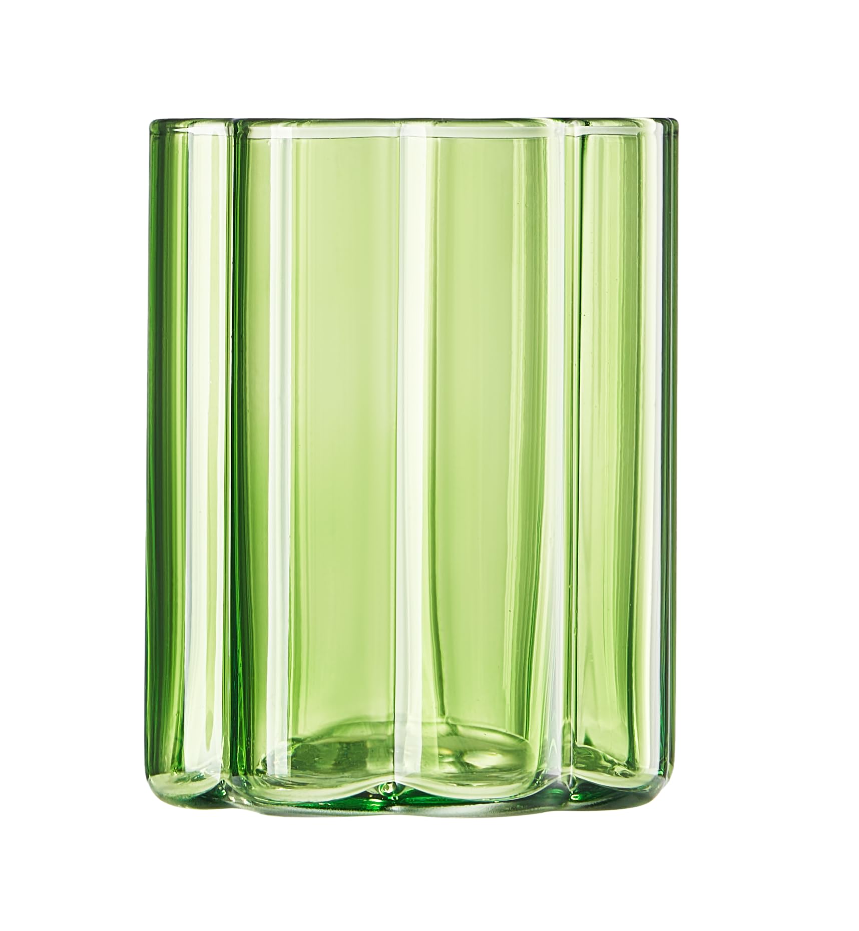 Colorful Carafe & Ribbed Flower Cup Set | 44oz Glasses - Boske.store