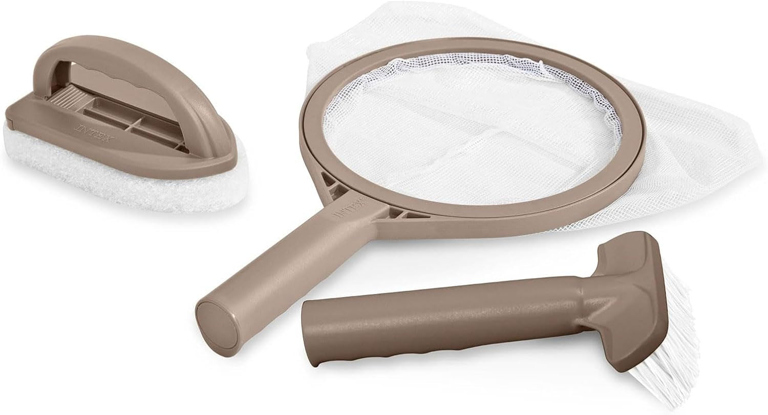 Purespa Plus Greystone 4-Person Inflatable Hot Tub with Jets