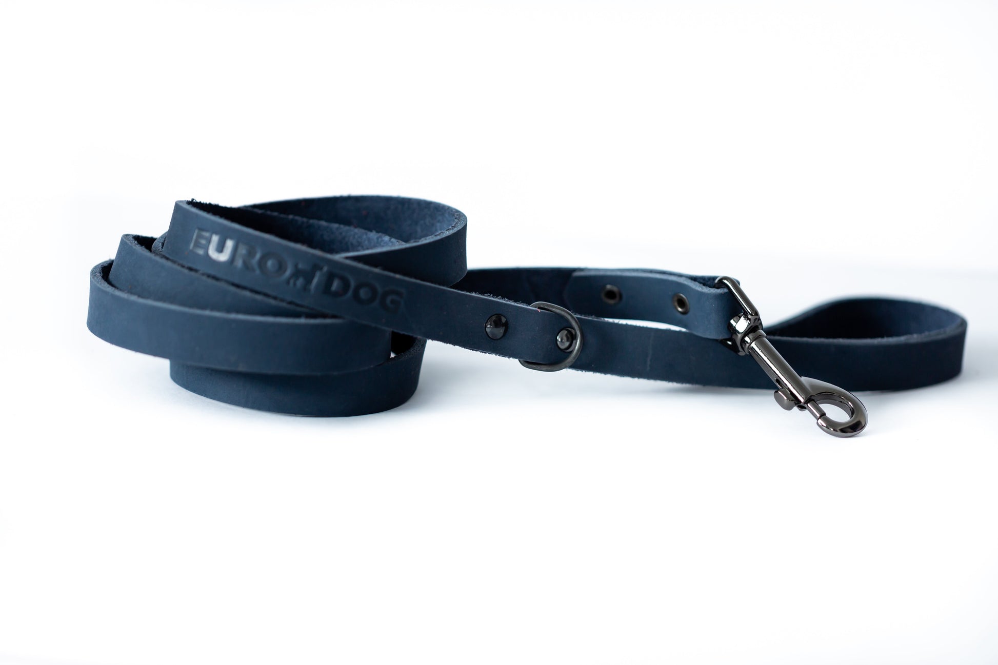 Sport Style Blue Jeans Leather Leash - Boske.store