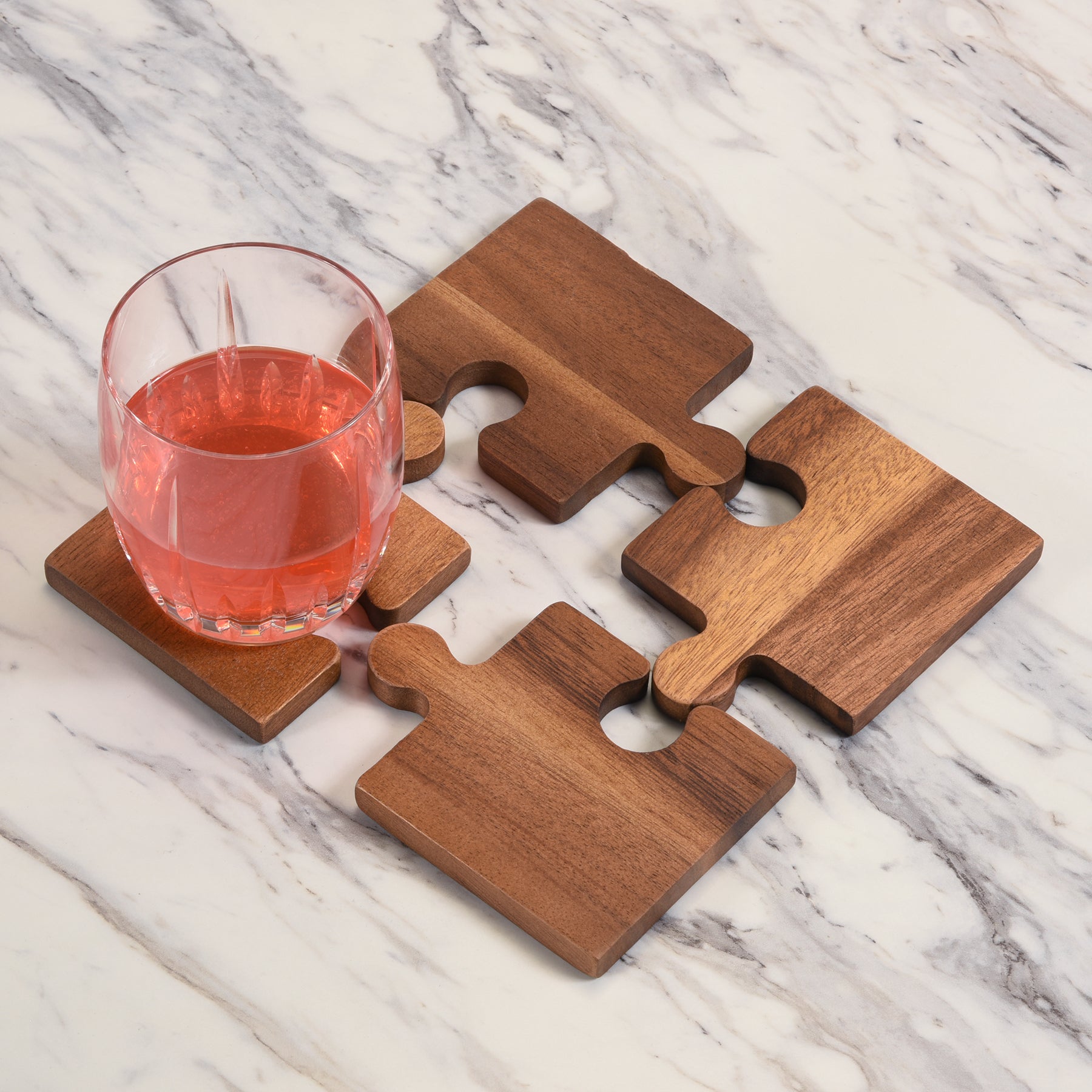 Puzzle Piece Coasters - s/4 - Boske.store