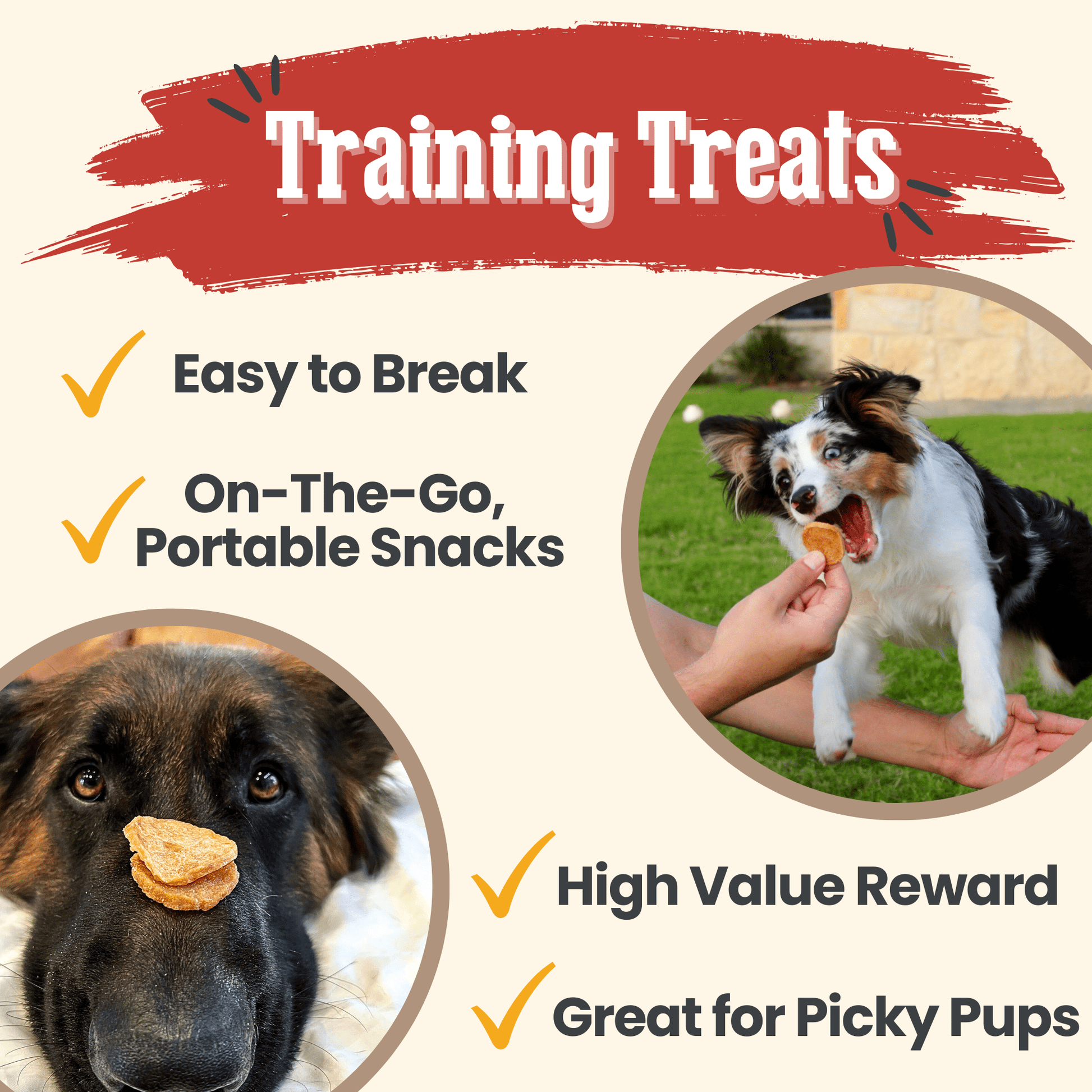 Chicken Chips for Dogs | All - Natural Single - Ingredient Dog Treats - Boske.store