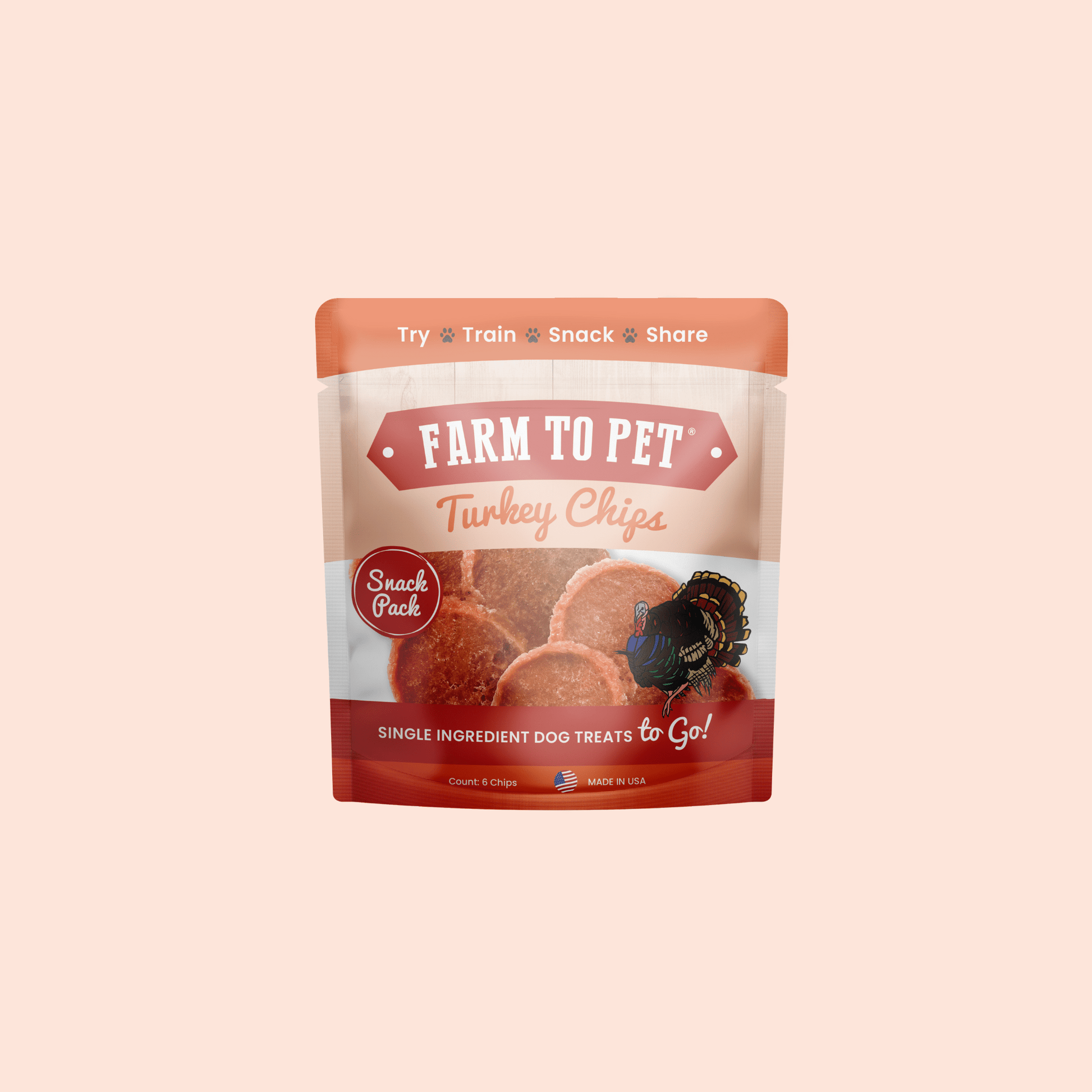 Turkey Chips Snack Pack Bundles | Low Allergen Treats for Training - Boske.store