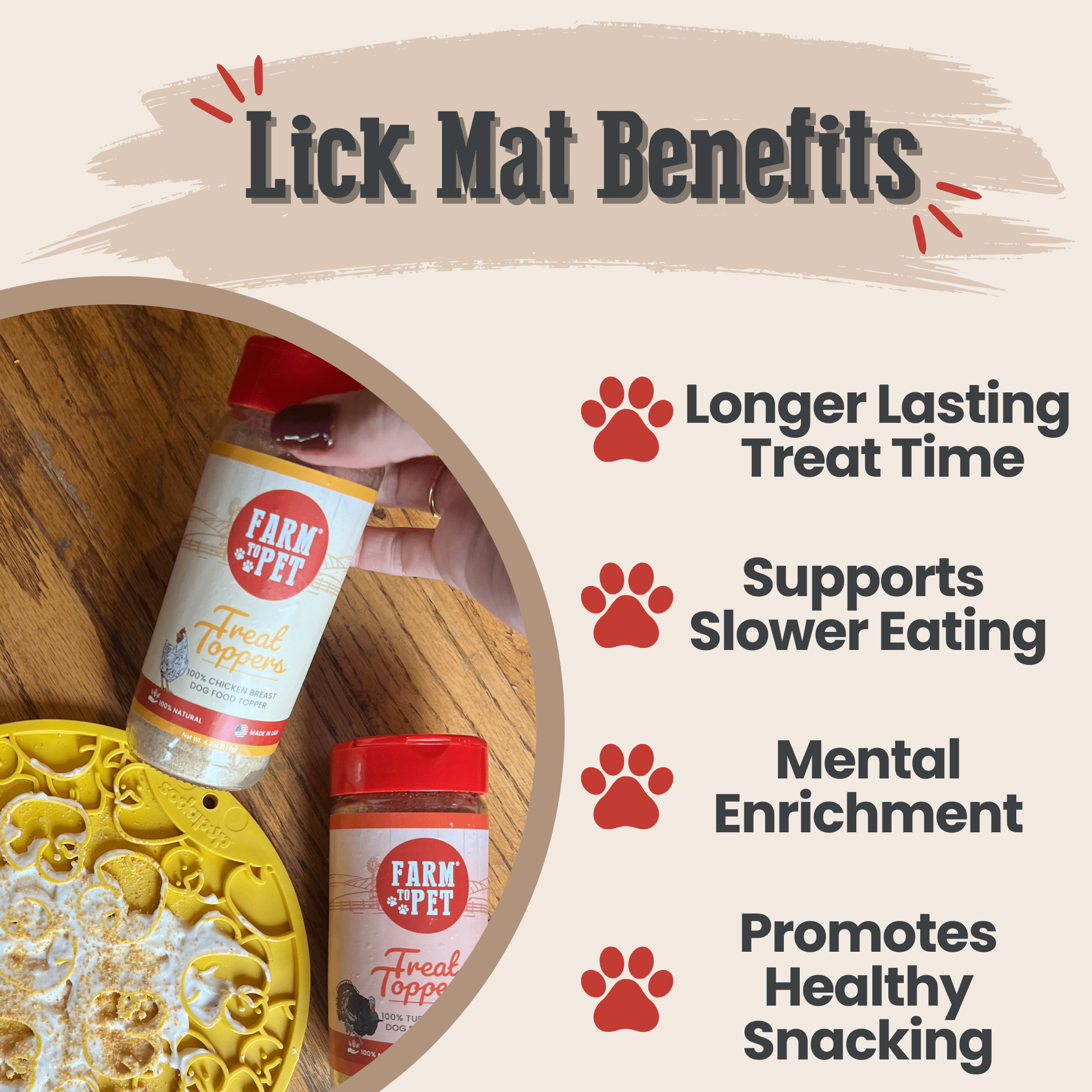 Dog Lick Mats with Suction Cups - Boske.store