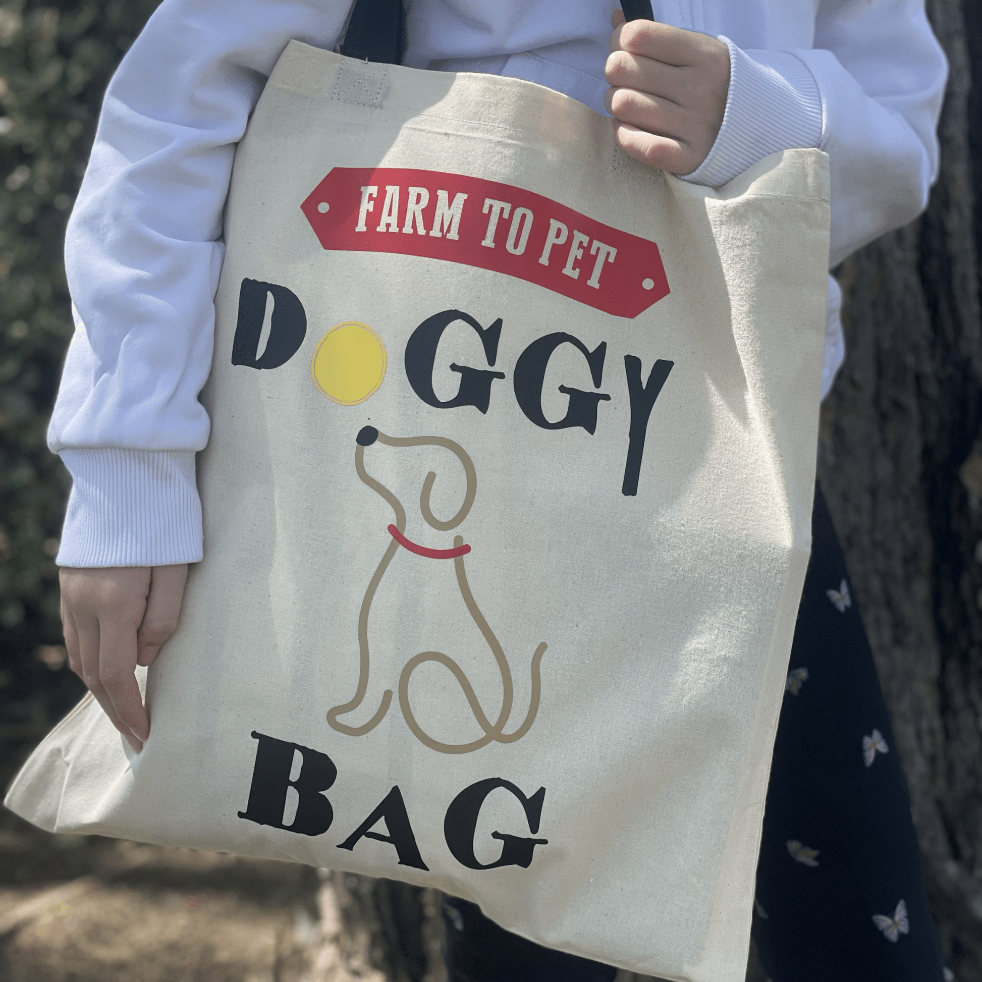 Farm To Pet Tote Bag | Paw - some Gift for Animal Lovers - Boske.store