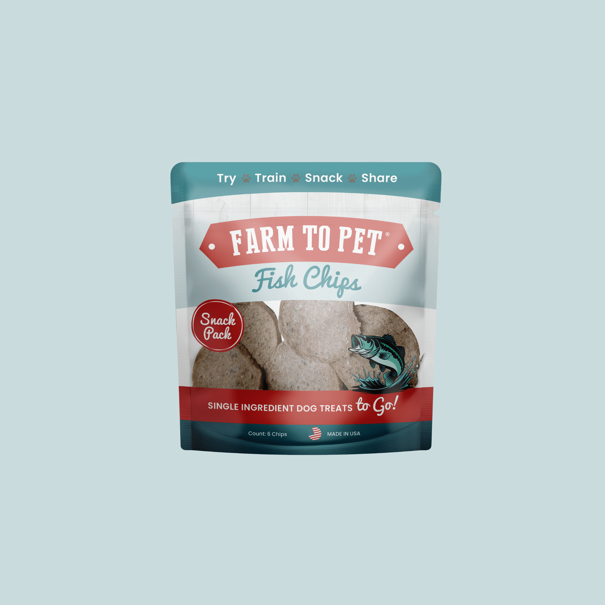 Fish Chips Snack Pack Bundles | Dog Treats for Training & Travel - Boske.store