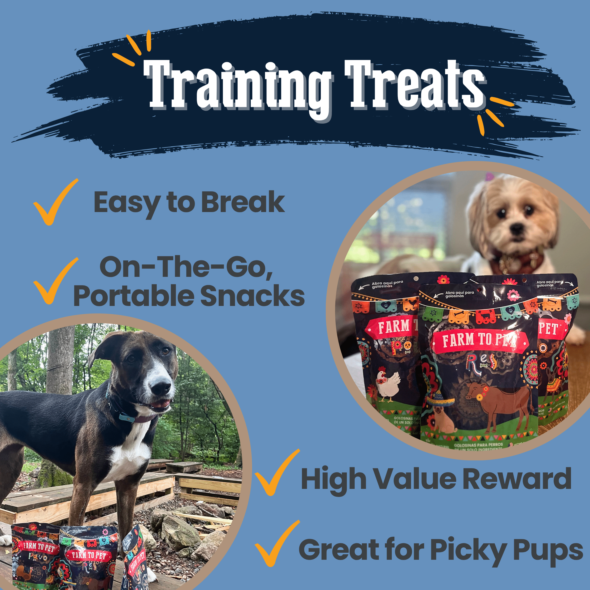 Premios Para Perros Fiesta Pack | Dog Treat Variety Bundle - Boske.store
