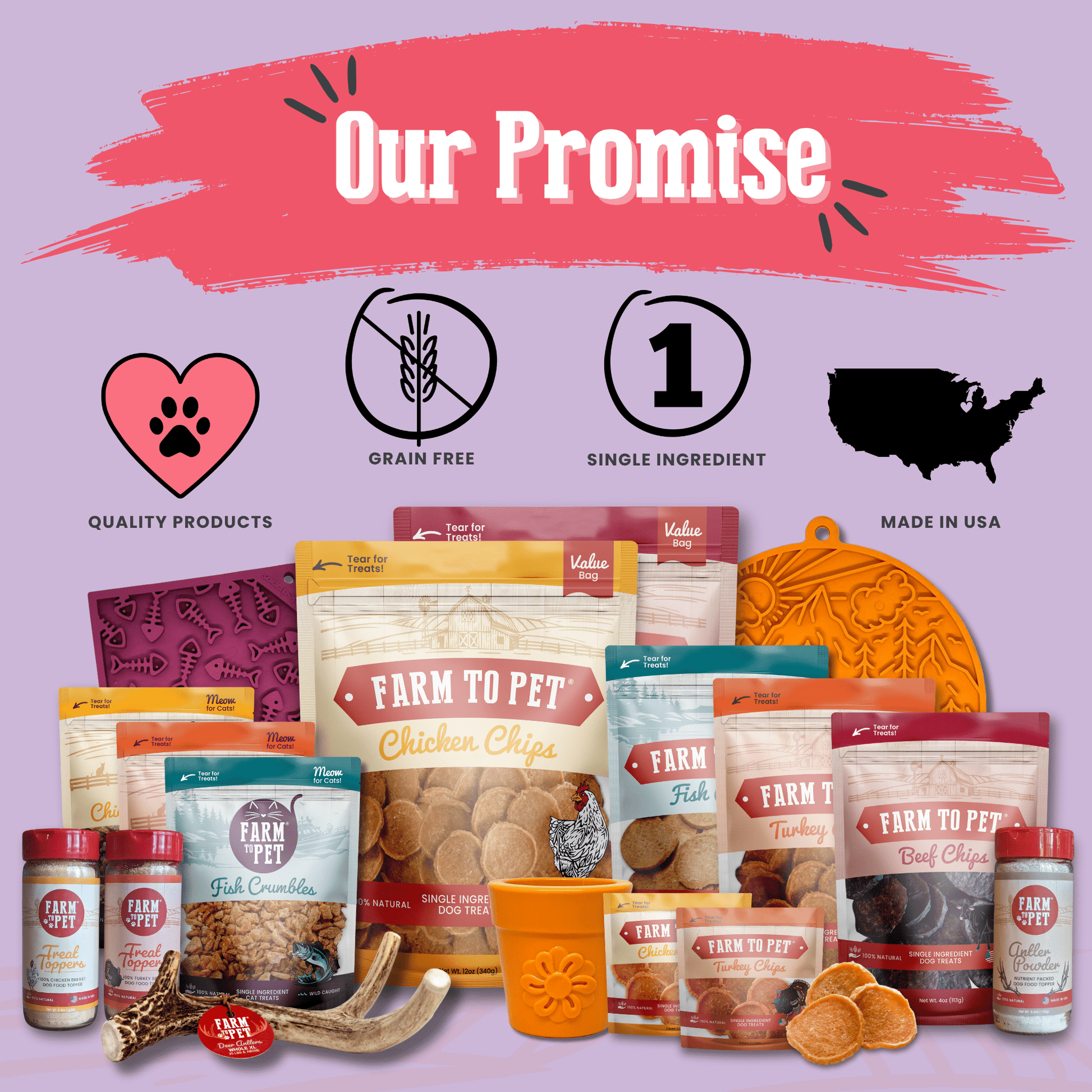 Puppy Love Dog Treat Duo | Poultry Chip Variety Pack - Boske.store