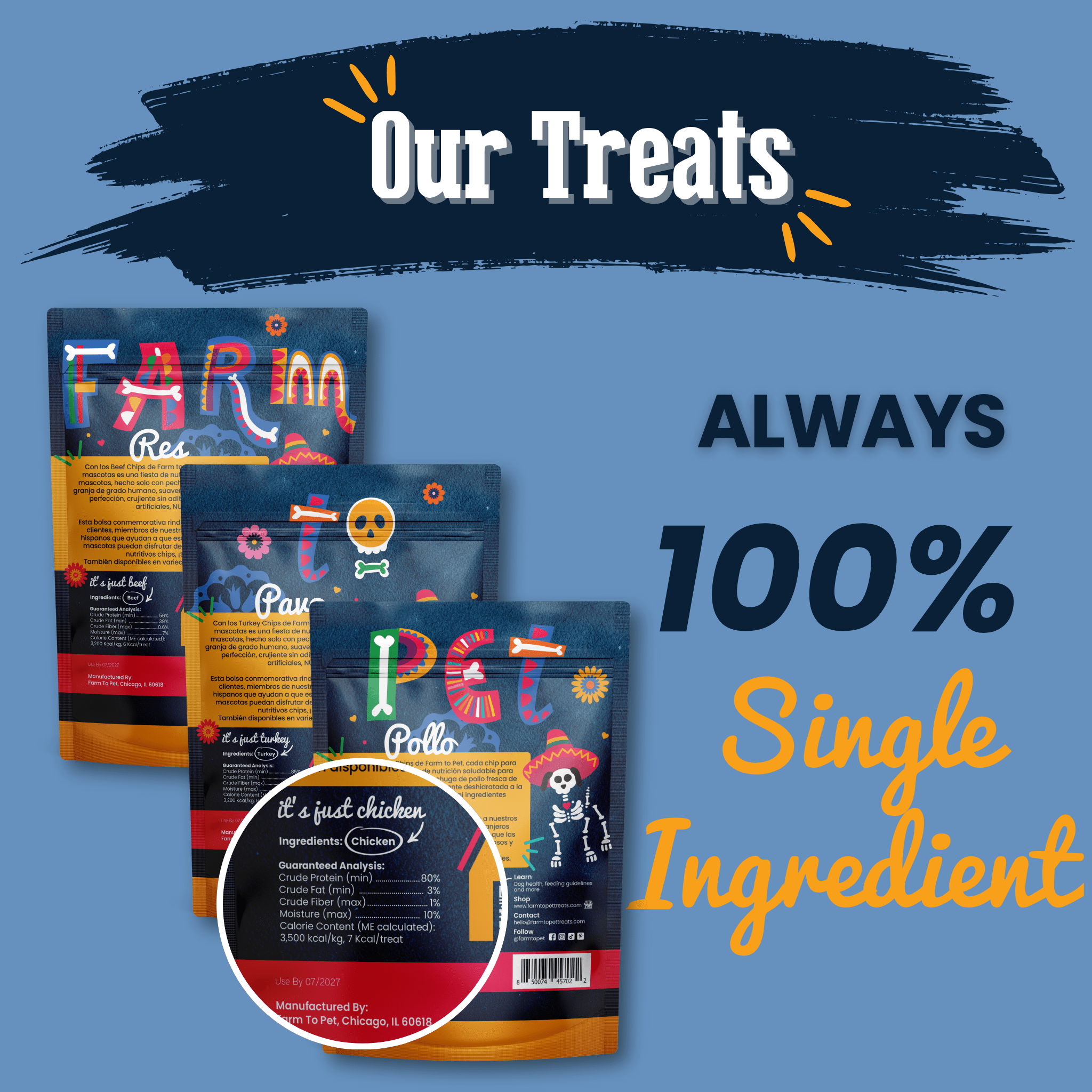 Premios Para Perros Fiesta Pack | Dog Treat Variety Bundle - Boske.store