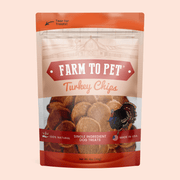 Turkey Chips for Dogs | All - Natural Single - Ingredient Healthy Dog Treats - Boske.store