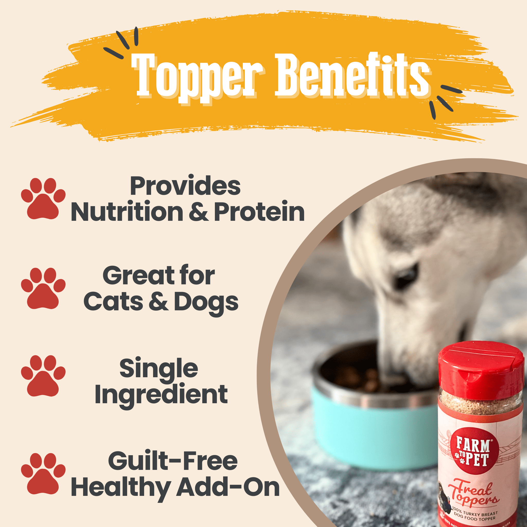 Chicken & Turkey Dog Food Topper Bundle - Boske.store