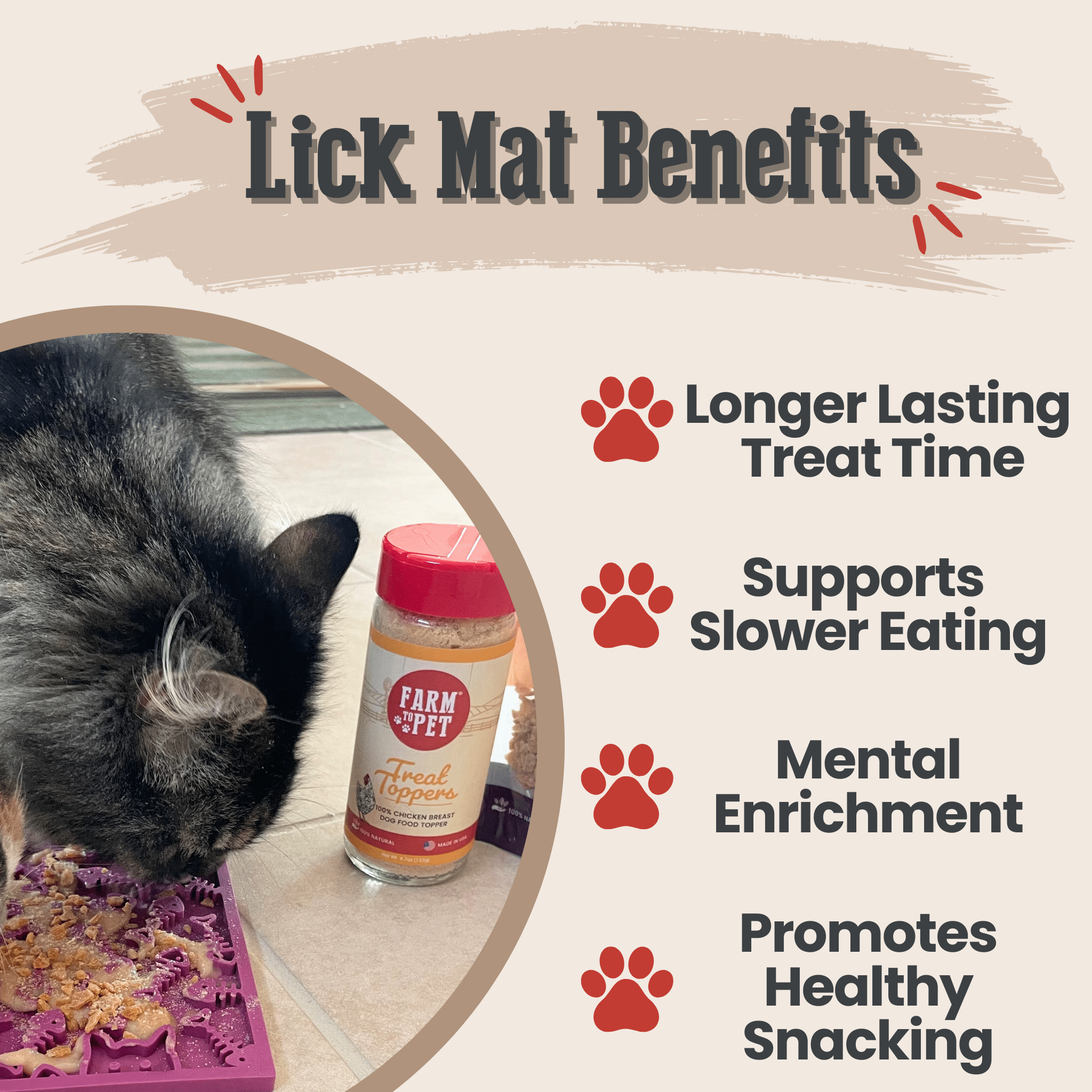 Lick Mats for Cats and Small Dogs - Boske.store