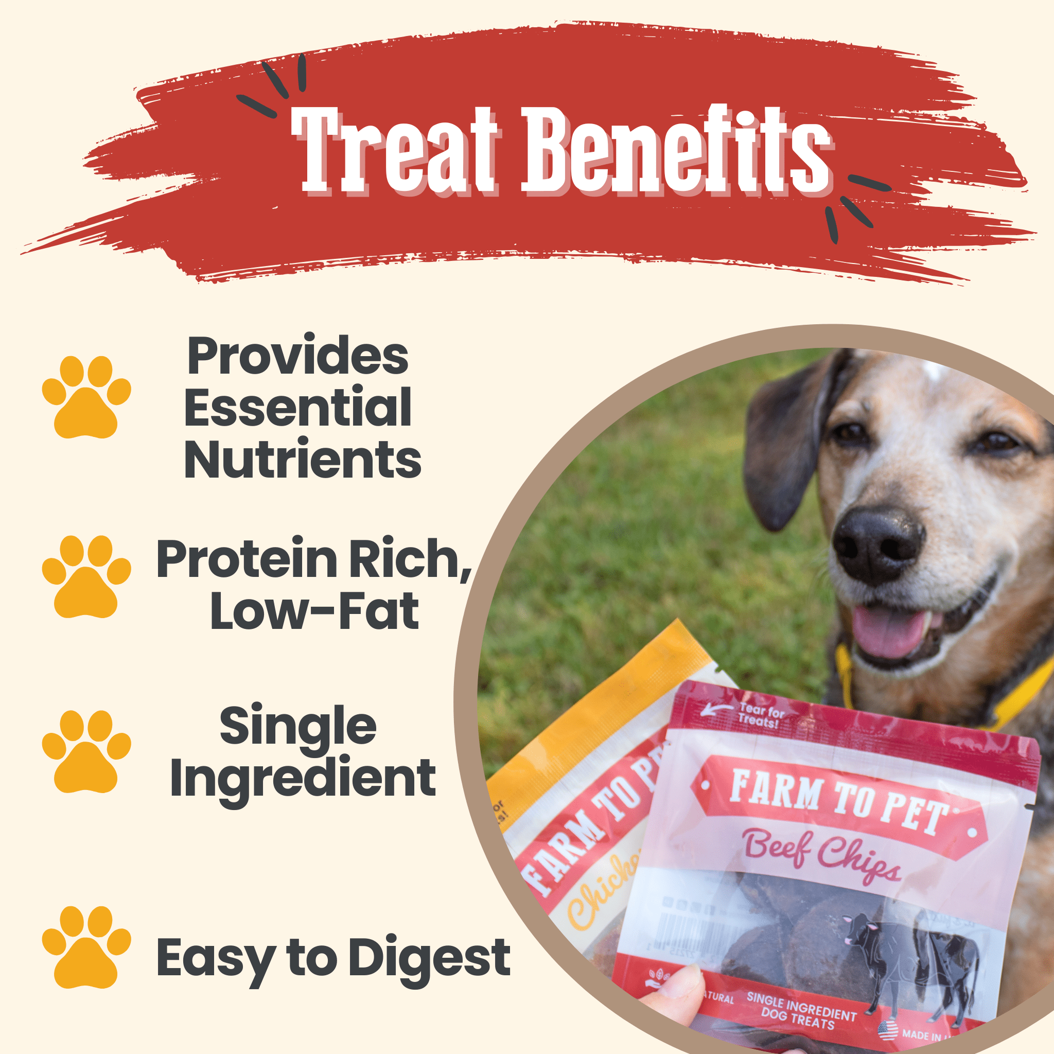 Puppy Packs 'n Snacks Dog Treat Starter Pack | Single - Ingredient Training Treats - Boske.store