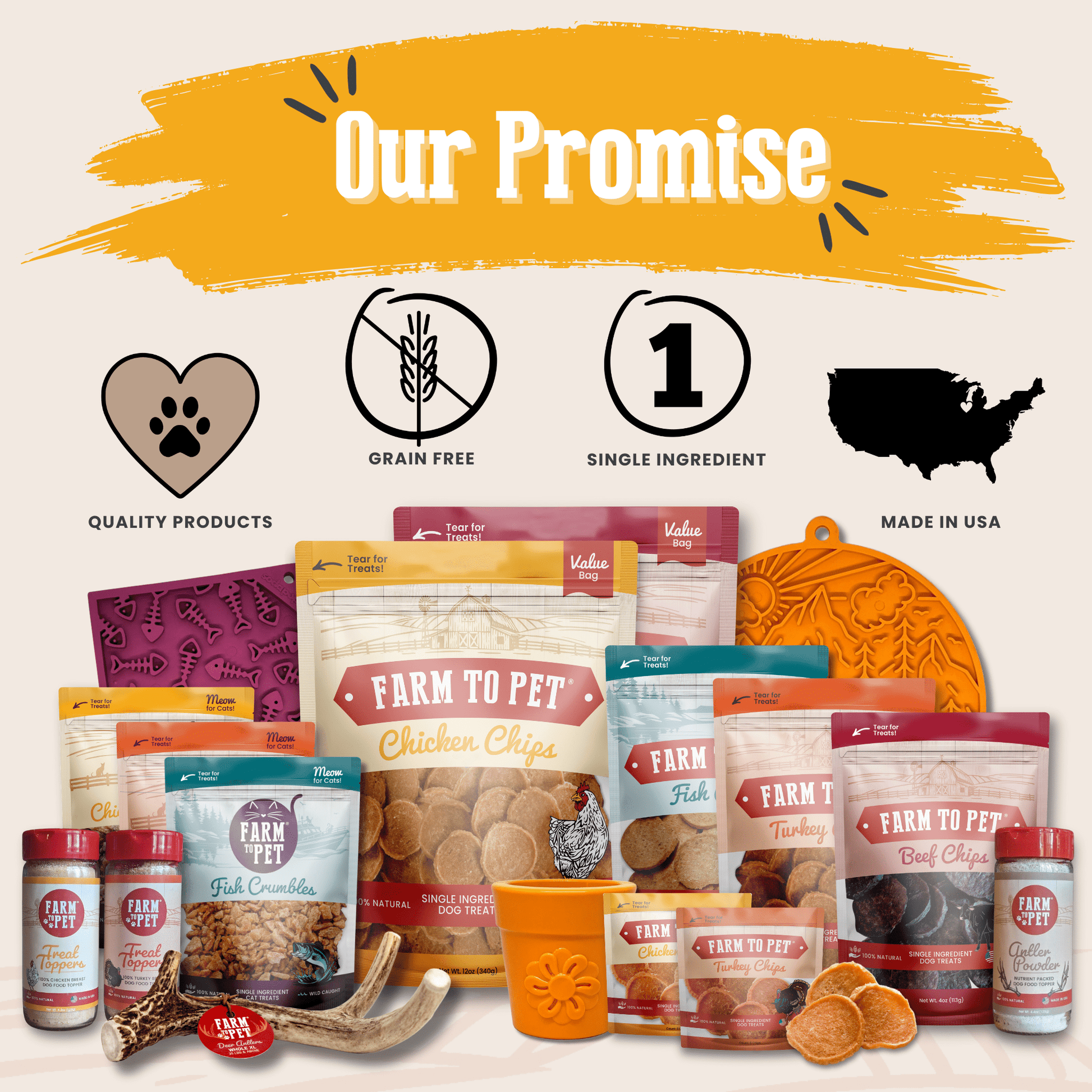 Treat Topper Antler Powder Dog Food Topper | Nutritional Supplement for Dogs and Cats - Boske.store