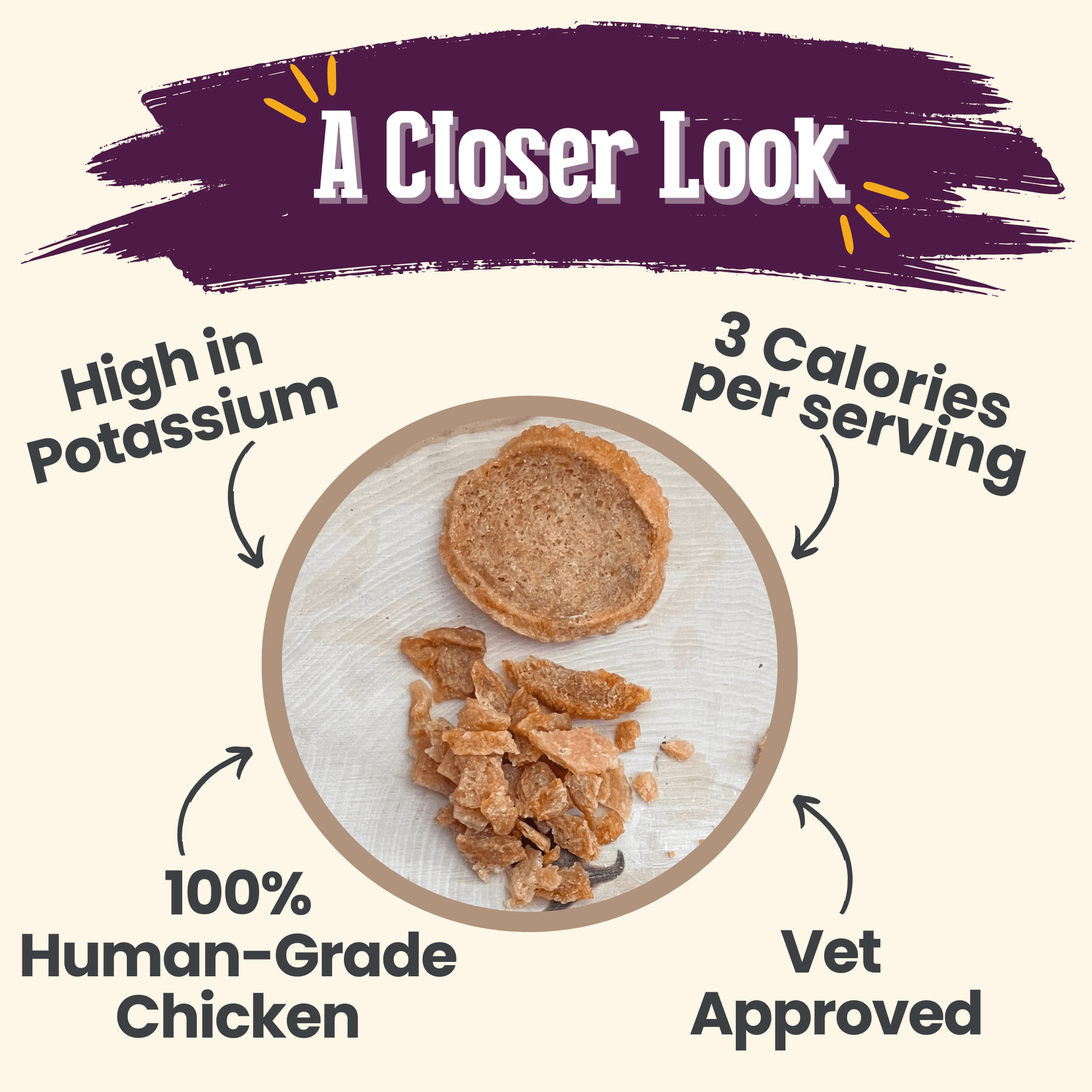 Chicken Crumbles Cat Treats | Single - Ingredient Treats for Cats - Boske.store