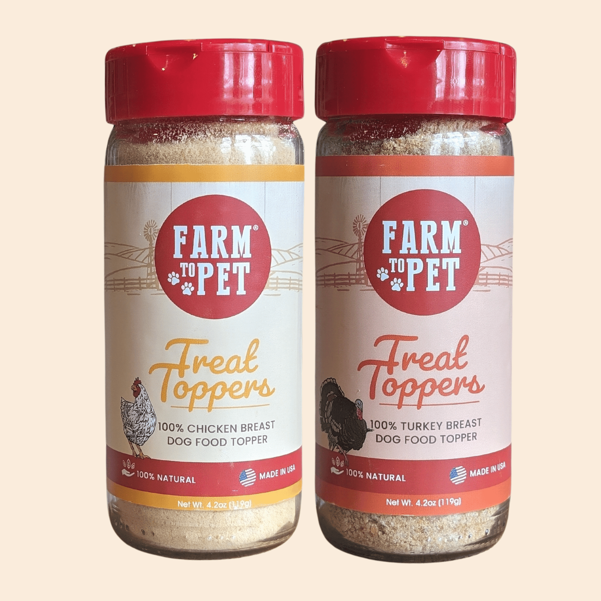 Chicken & Turkey Dog Food Topper Bundle - Boske.store