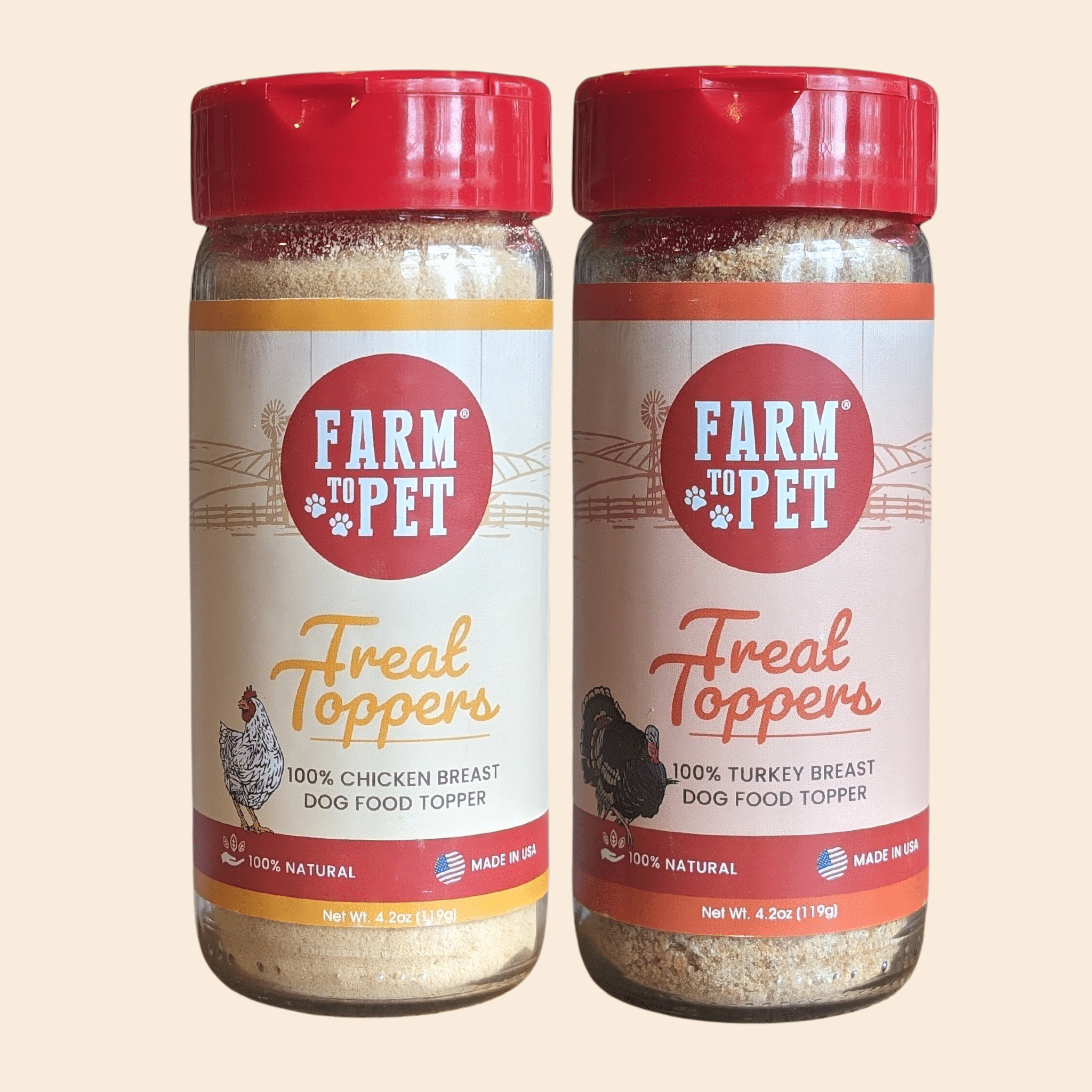 Chicken & Turkey Dog Food Topper Bundle - Boske.store
