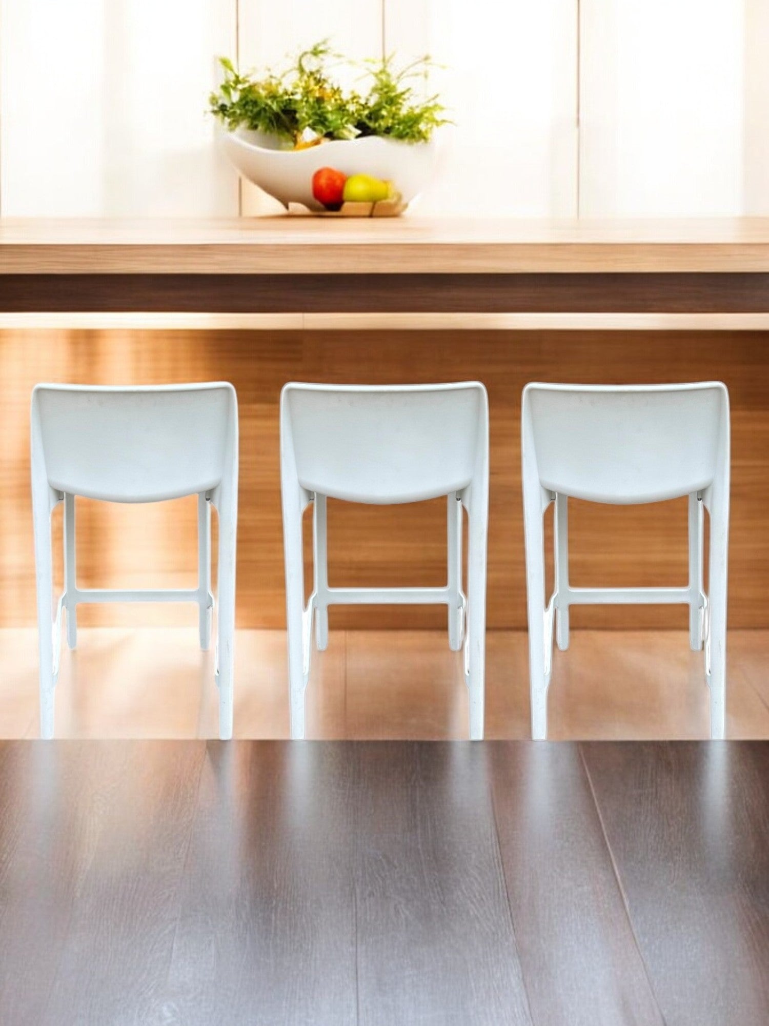 Commercial Grade 26" Counter Stool: Set of 4 - Plain - Boske.store