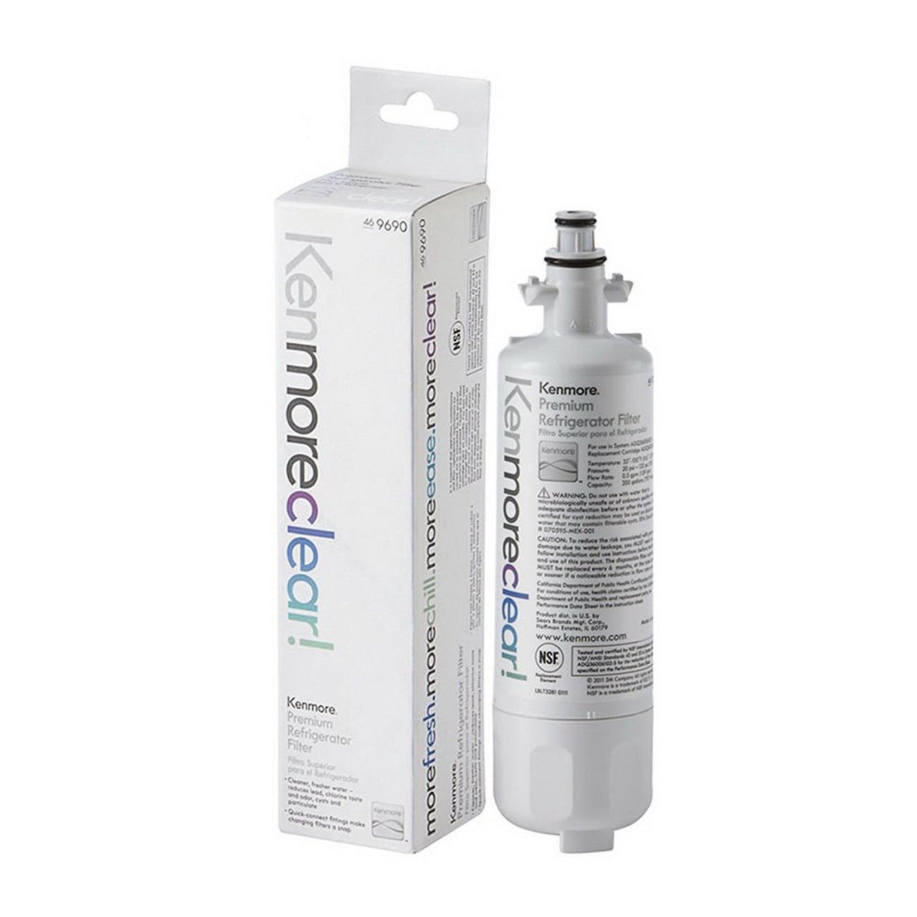 Kenmore 9690 Refrigerator Water Filter | Compatible for kenmore 46 - 9690,469690 - Boske.store