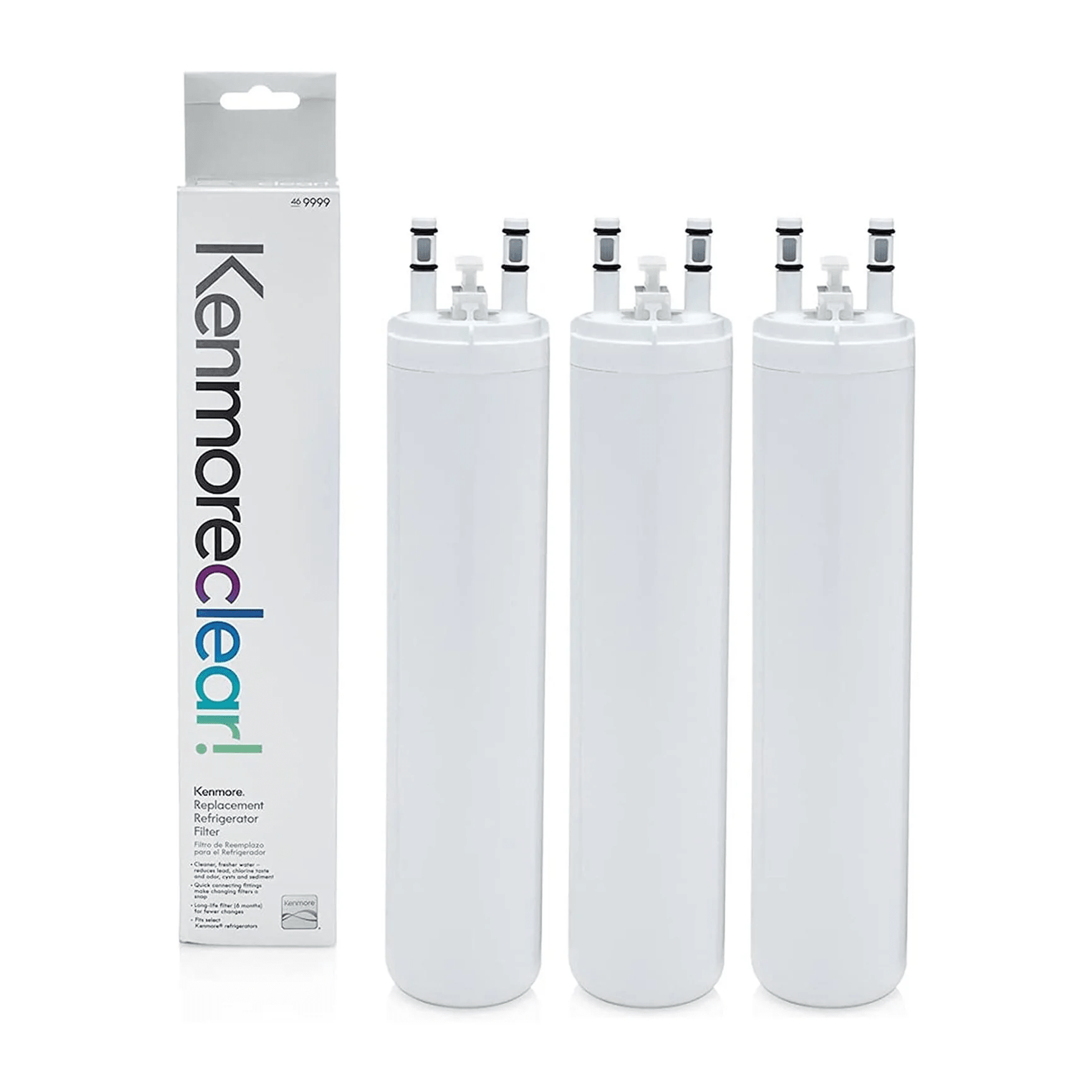 Kenmore 9999 - 46 - 9999, 469999, Replacement Refrigerator Water Filter (Pack of 3) - Boske.store