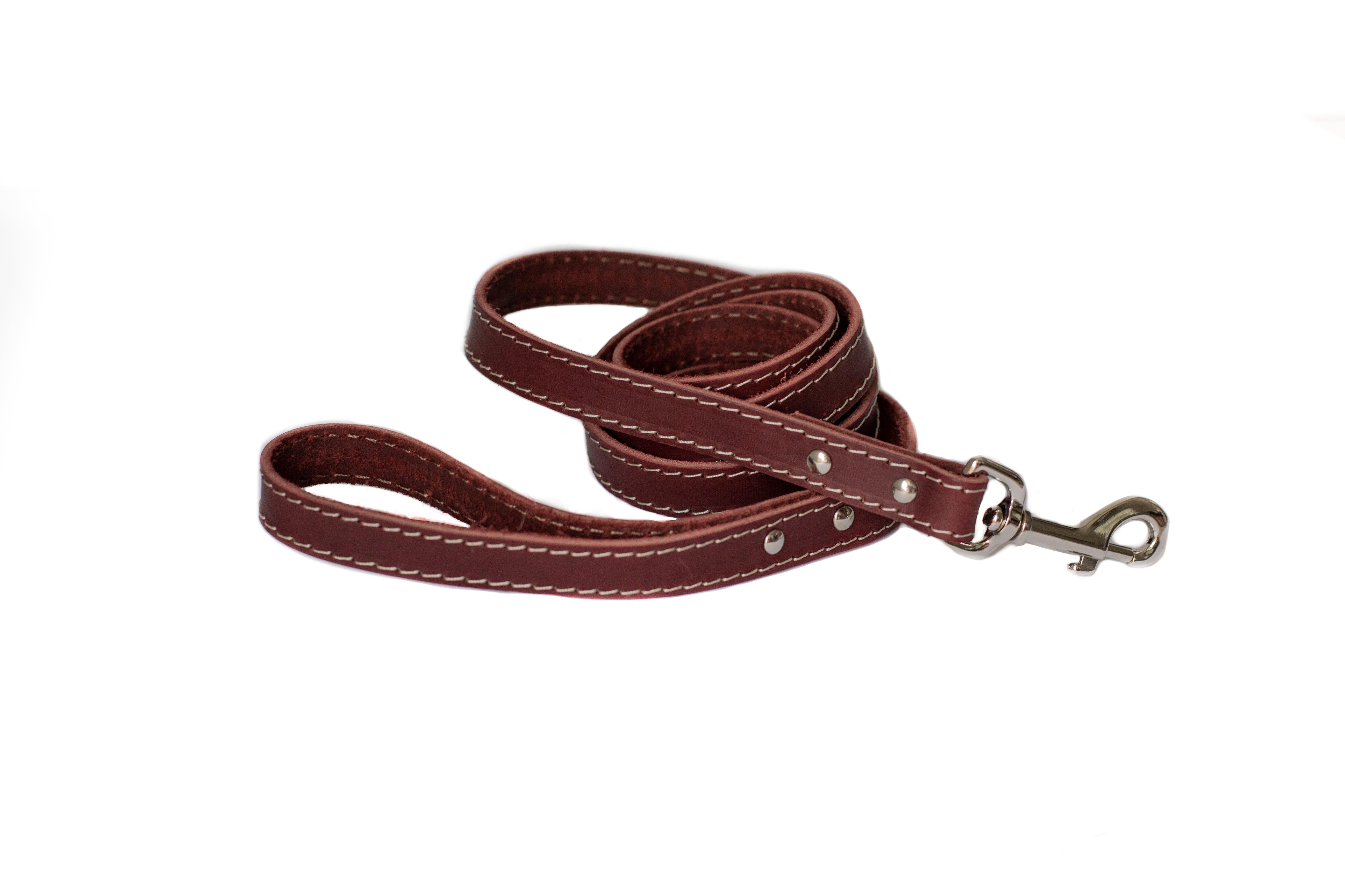 Pro Line Hunting Chocolate Leather Leash - Boske.store