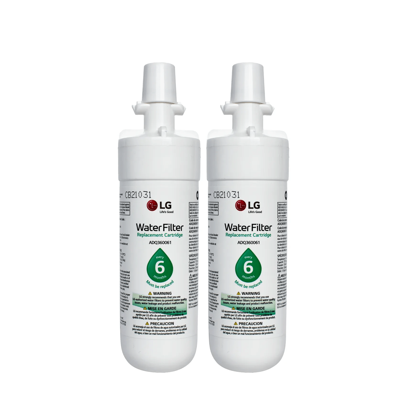LG LT700P Refrigerator Water Filter ADQ36006101 - Boske.store