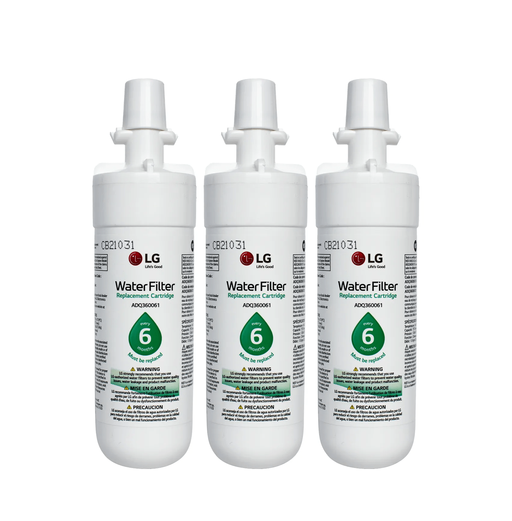 LG LT700P Refrigerator Water Filter ADQ36006101 - Boske.store