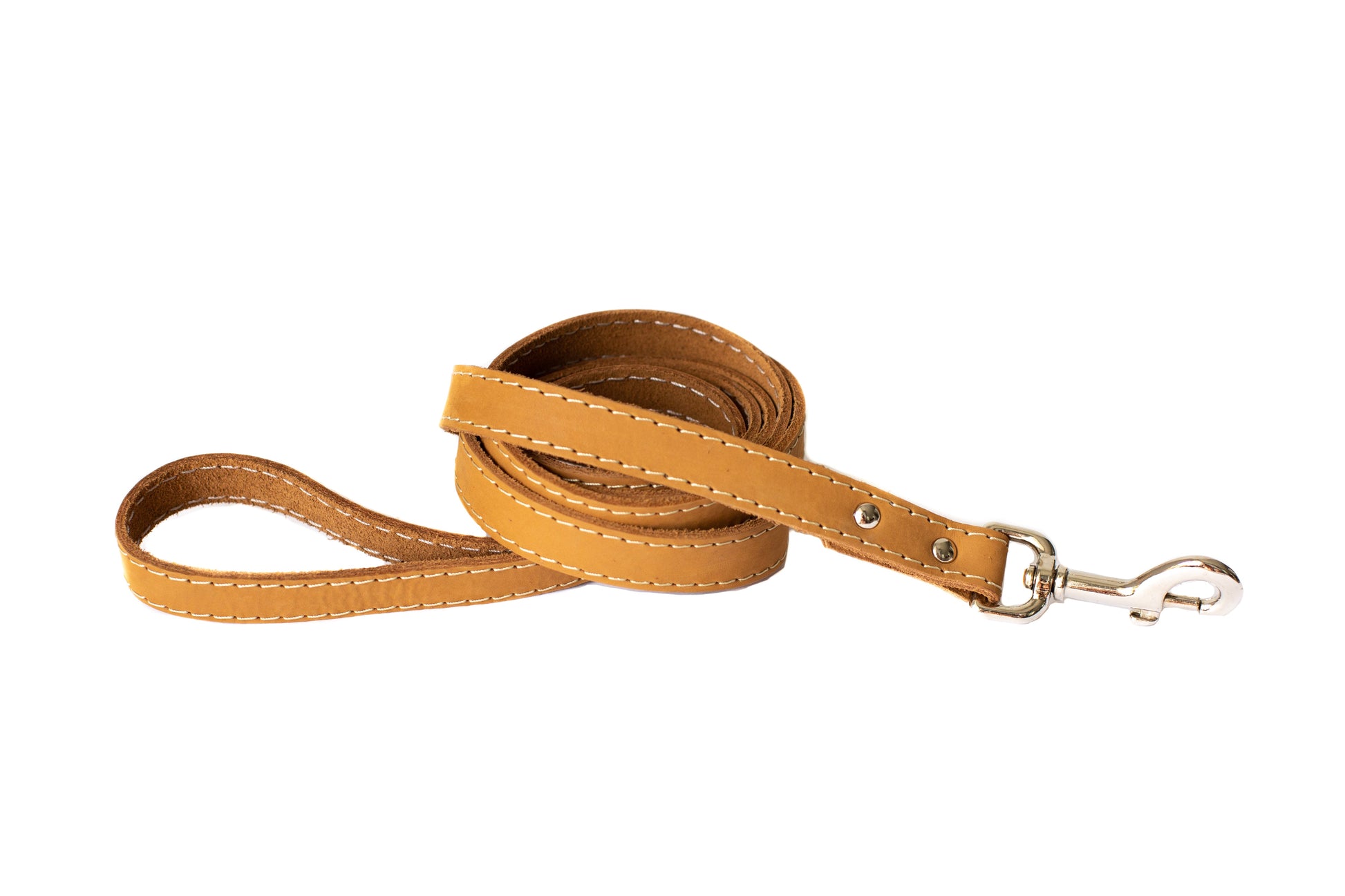 Pro Line Hunting Khaki Leather Leash - Boske.store