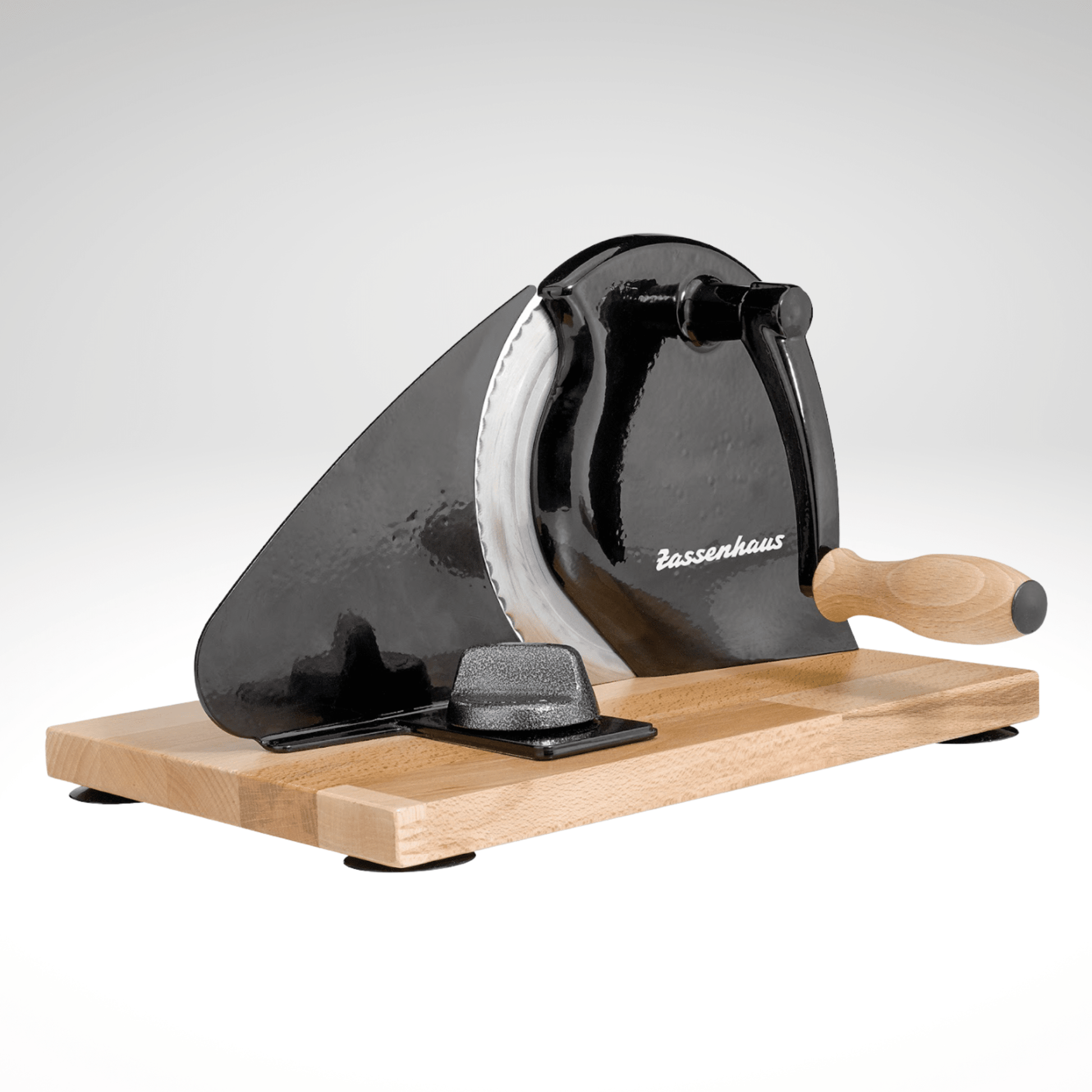 Zassenhaus Original Classic Adjustable Bread Slicer for Uniform Slices - 18/8 Stainless Steel Blade - Boske.store