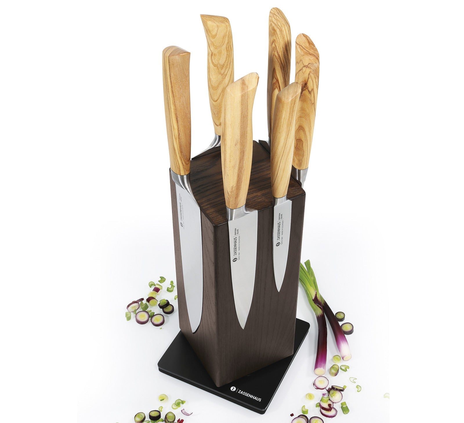 Magnetic Spinning Knife Block, 5" x 5" x 10" - Boske.store