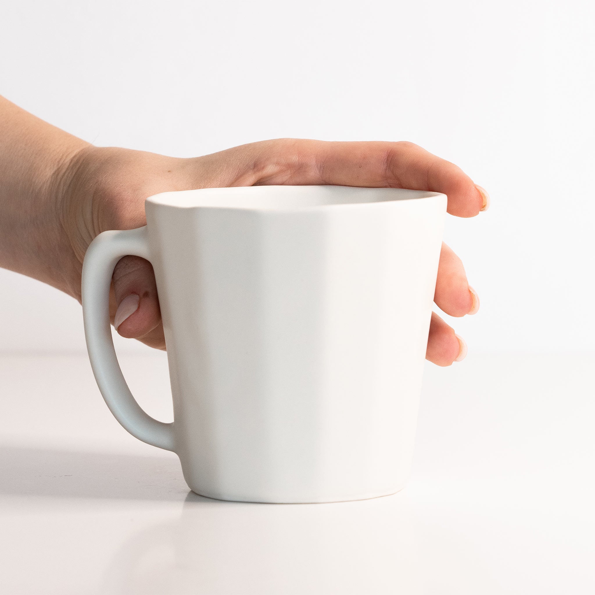 Monday Mug - Handmade Porcelain Coffee Cup - Boske.store