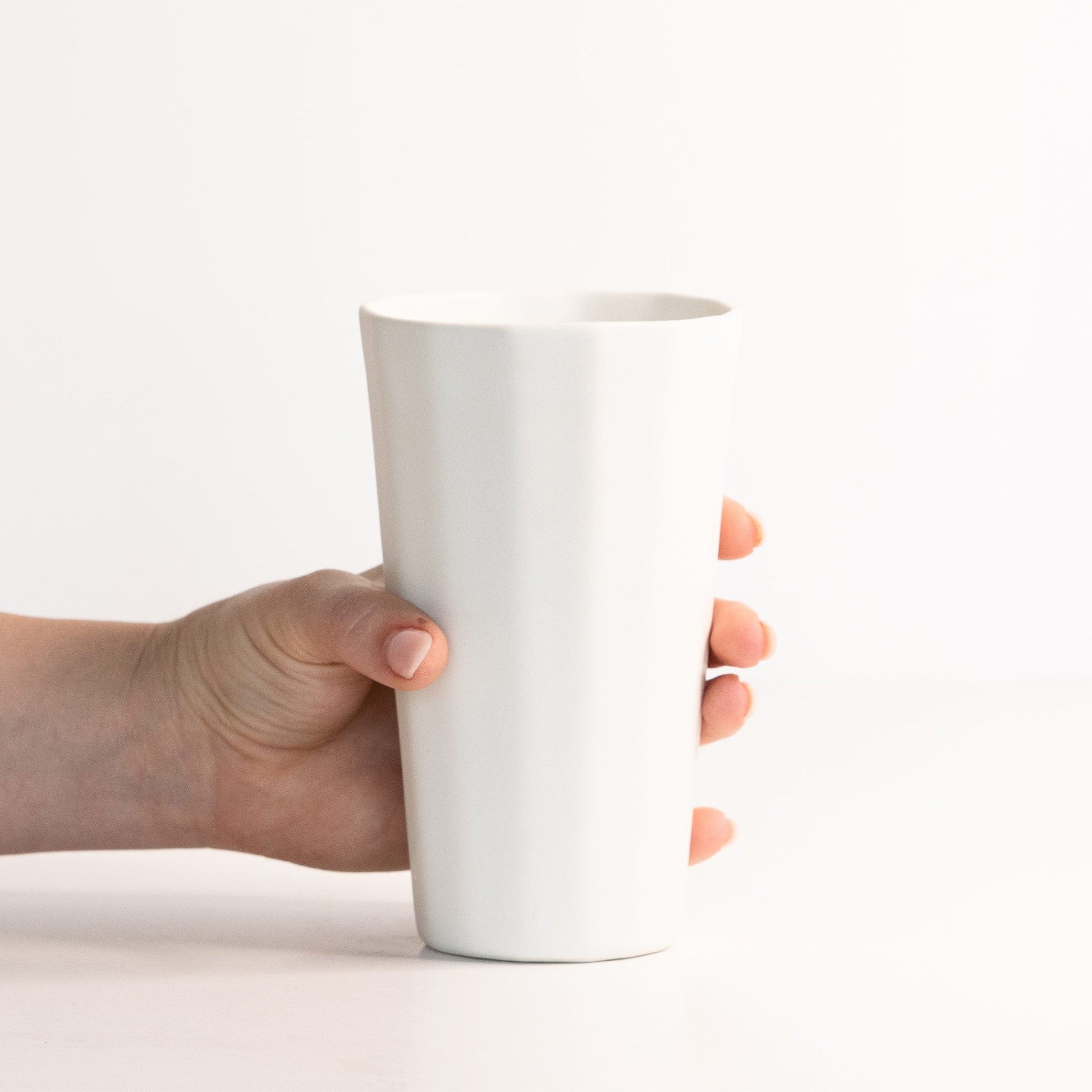 Handmade Porcelain Pint Cup - Boske.store