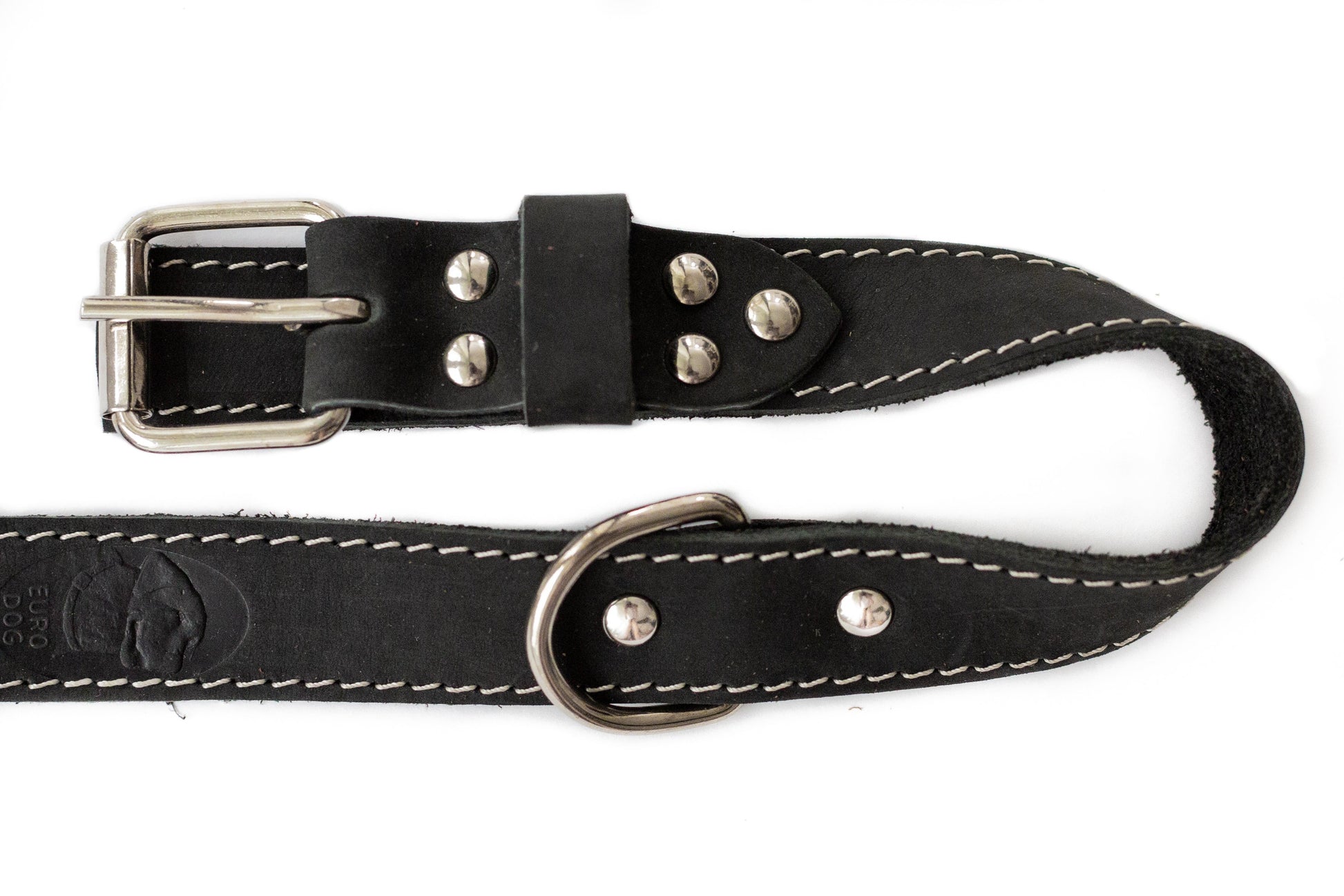 Pro Line Hunting Leather Collar and Leash Set - Boske.store