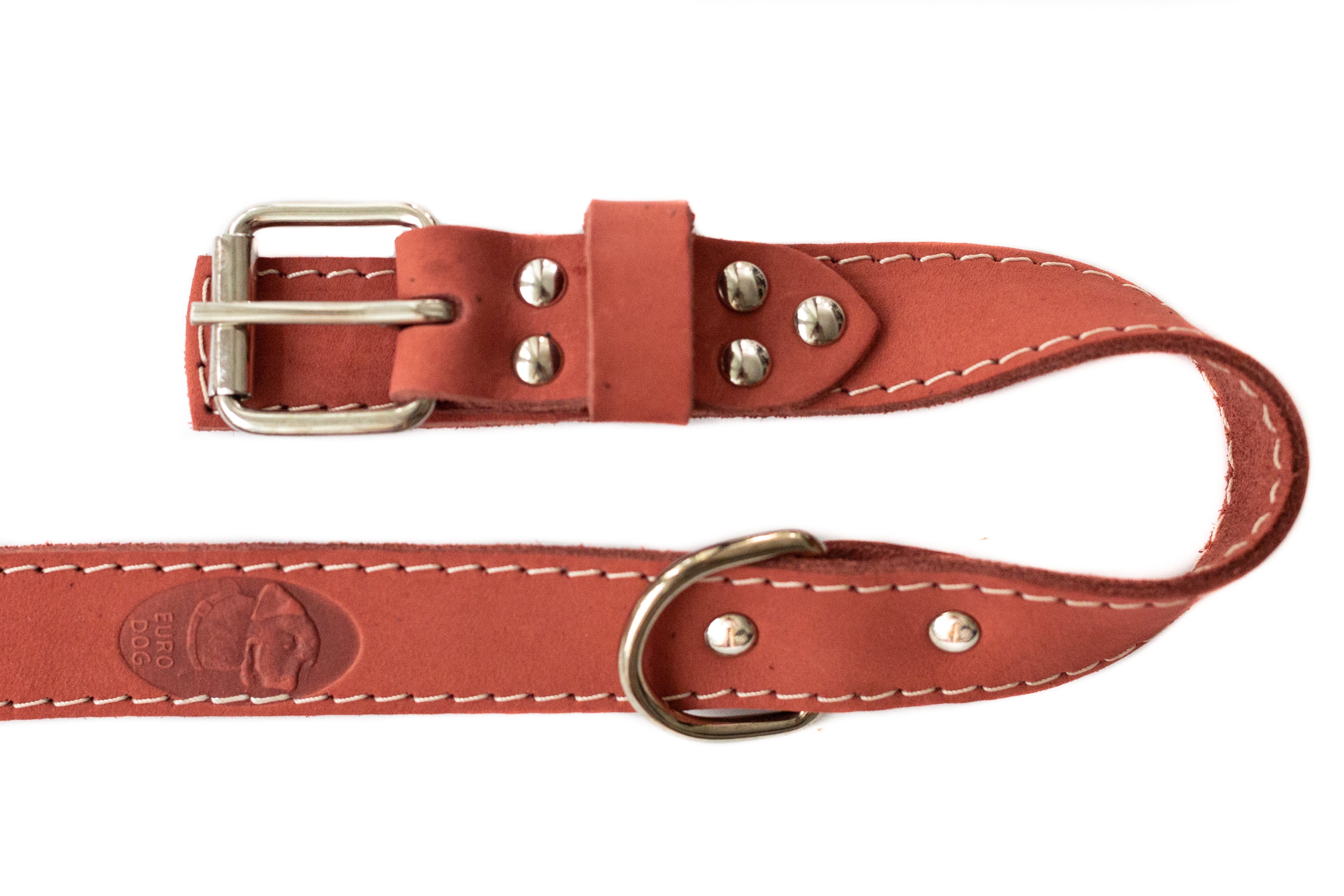 Pro Line Hunting Leather Collar and Leash Set - Boske.store